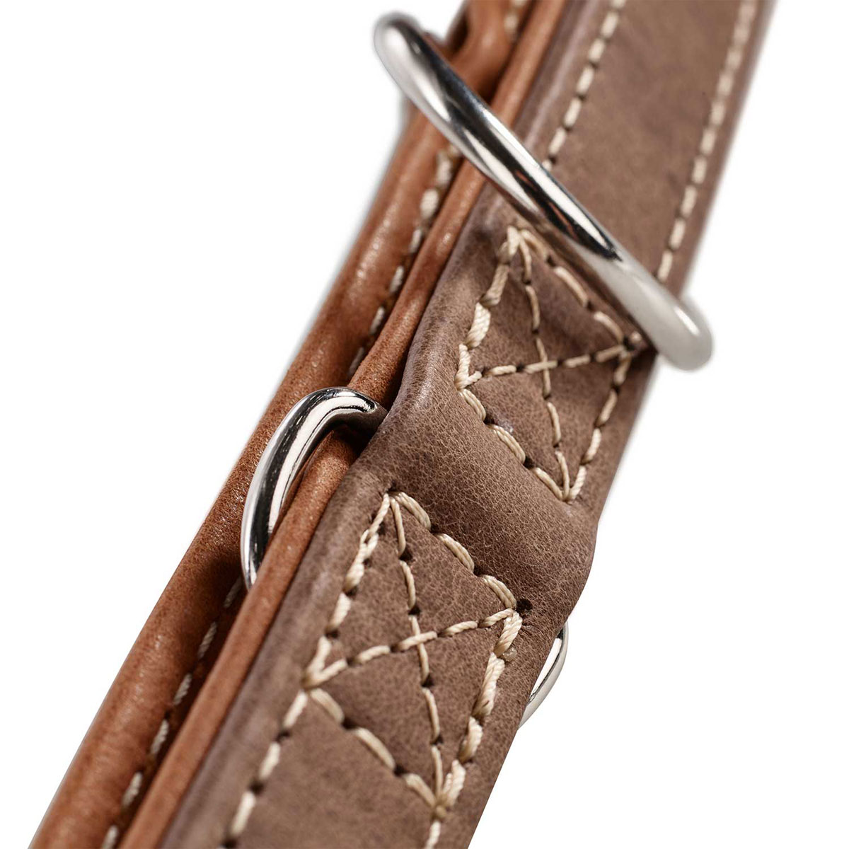 Hunter  Dog Verst Führleine Porto tabak 200 cm/15 mm Bild 3