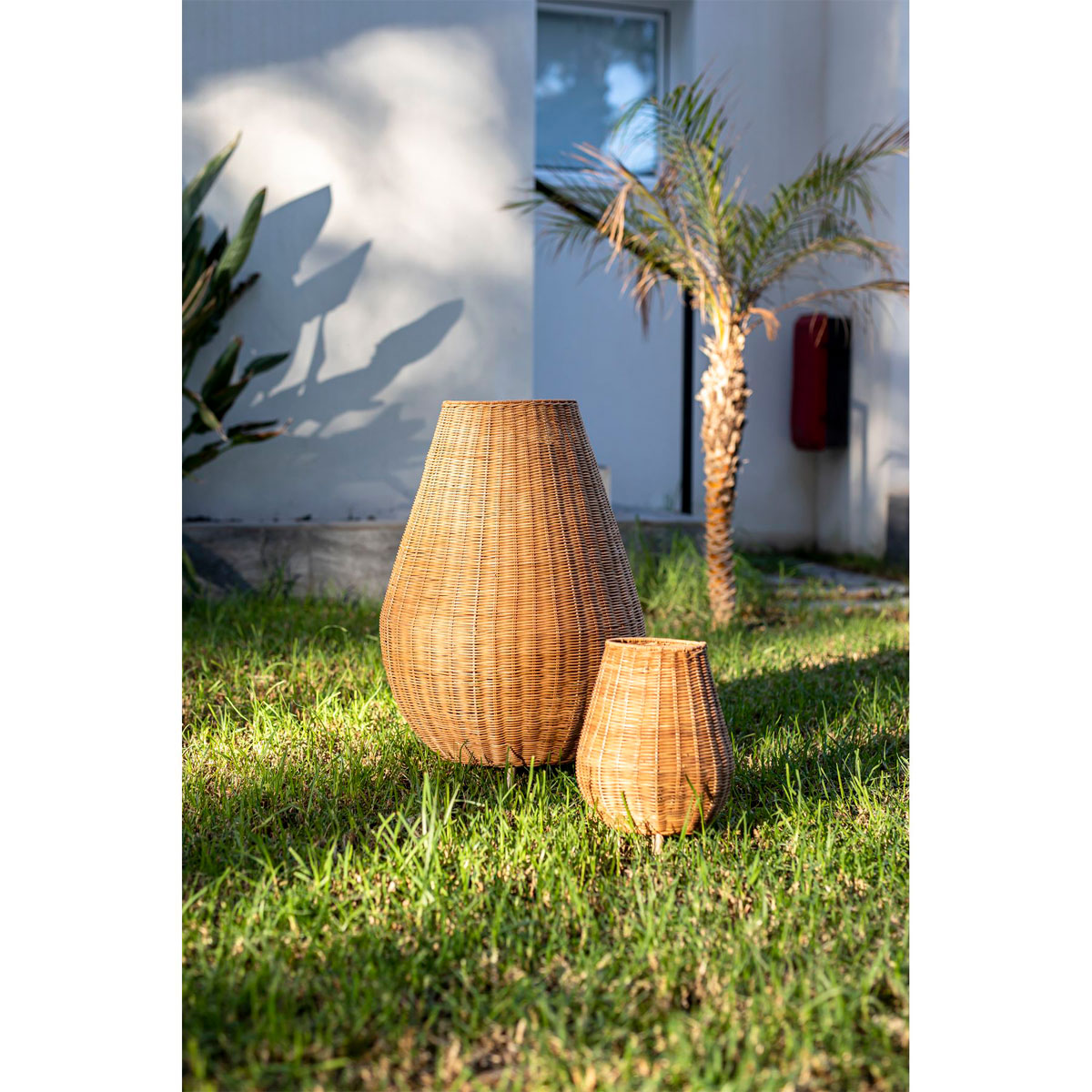 NewGarden LED-Außenleuchte Saona 70 Kabelanschluss braun Bild 2