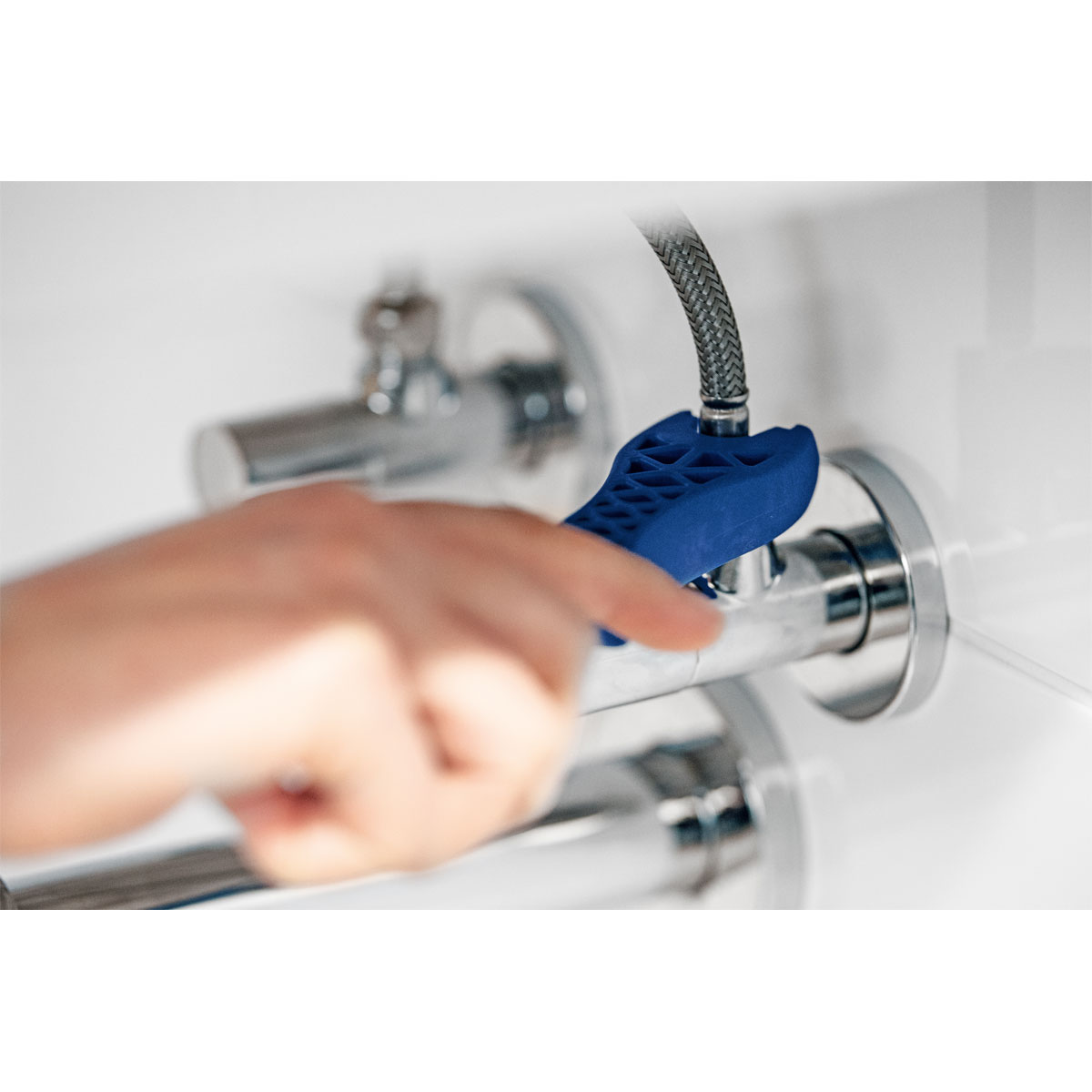 Grohe Einhand-Waschtischbatterie Start Edge chrom Durchmesser 4,5 x 14,7 cm Bild 6