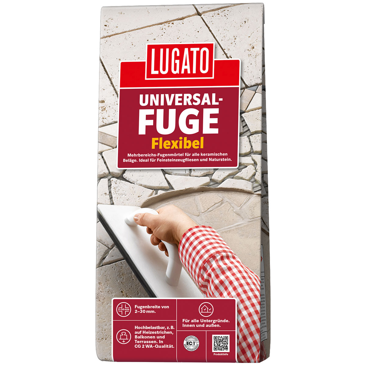 Lugato Universalfuge Granitgrau 5kg