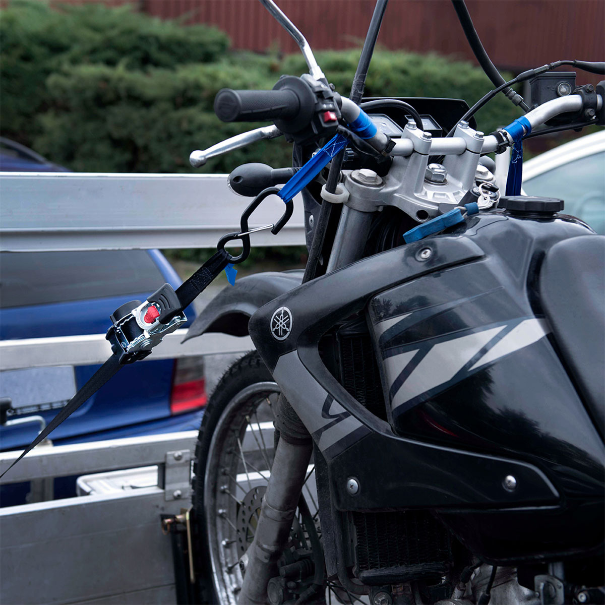 Connex Zurrgurt PES 300 x 2,5 cm blau Bild 2