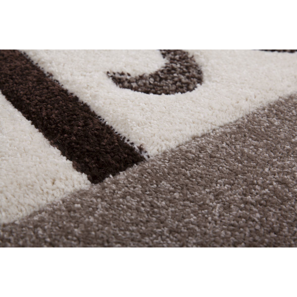 Lederteppich Finish 100 weiß/silber Bild 2