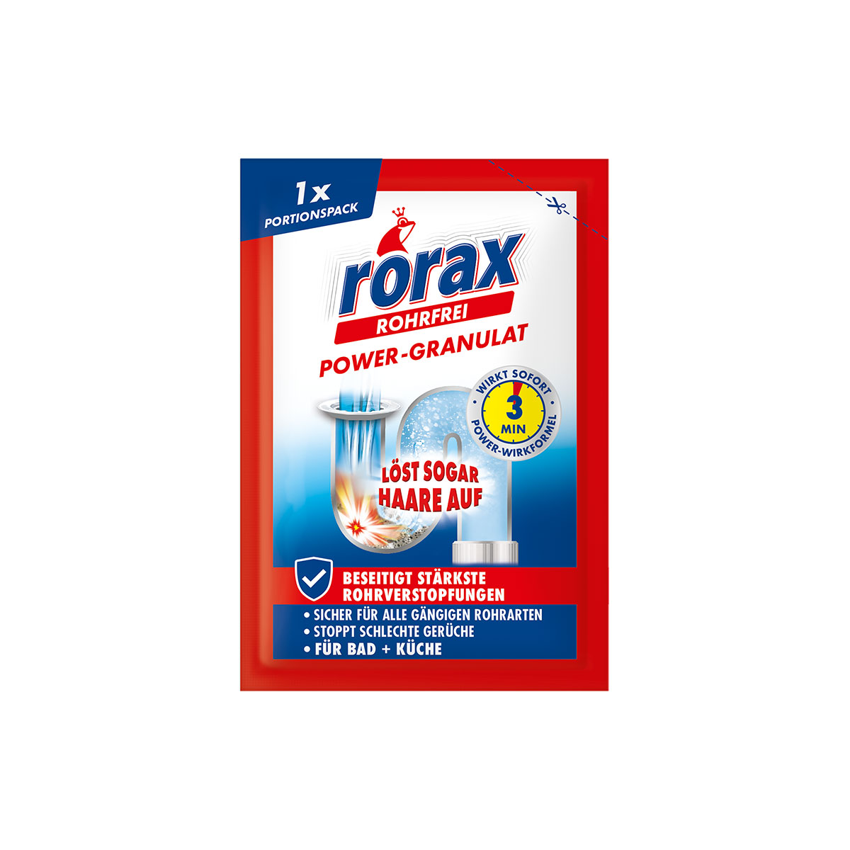 Rorax Rohrfrei Power-Granulat 600 g