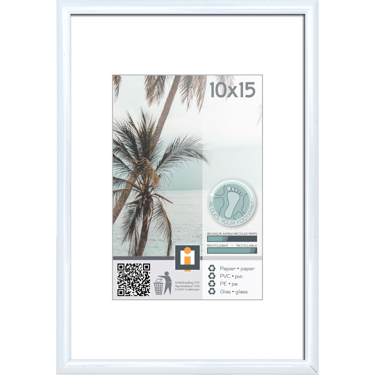 Bilderrahmen Kyoto 10x15 cm weiß