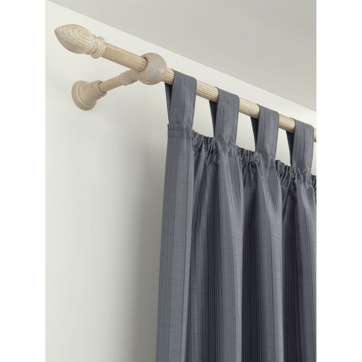 Gardinia Gardinenstange Country 200 cm Durchmesser 25 mm catsell-eiche Bild 3