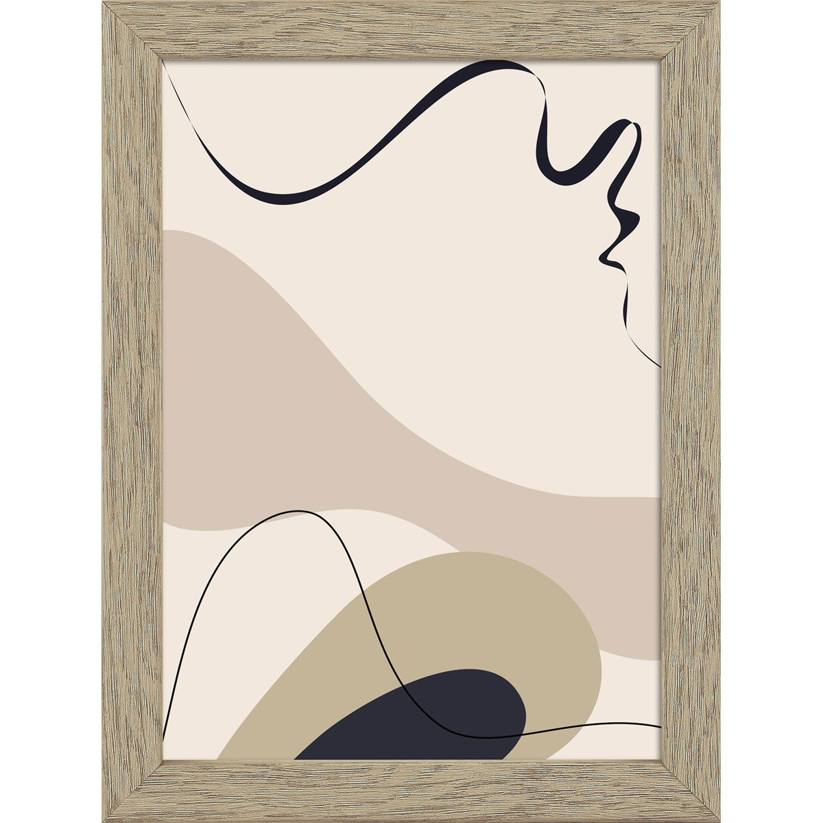 Bilderrahmen Madrid 13x18 cm Vintage Eiche Bild 1