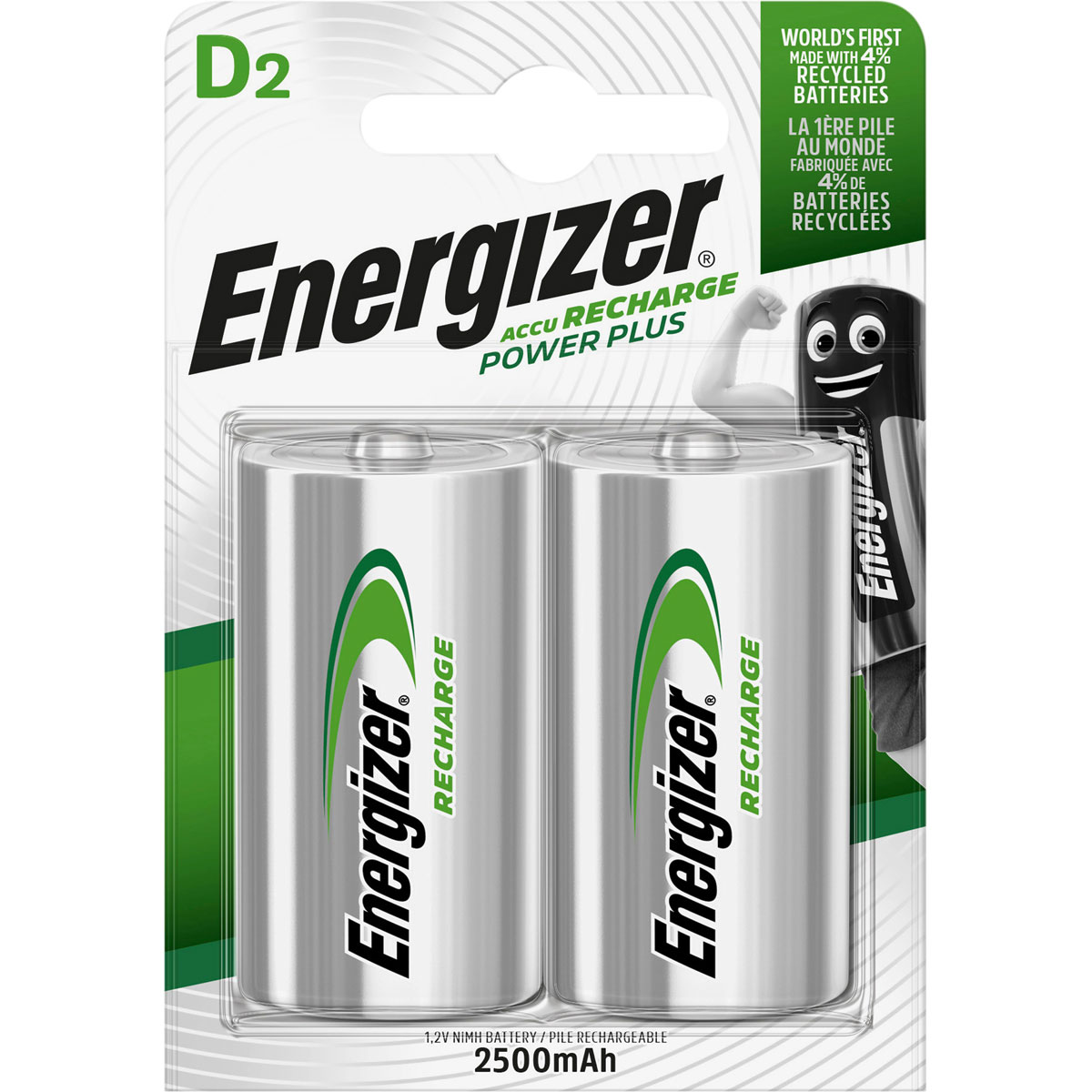 Energizer D-Batterie „Power Plus“,  2 Stück Bild 2