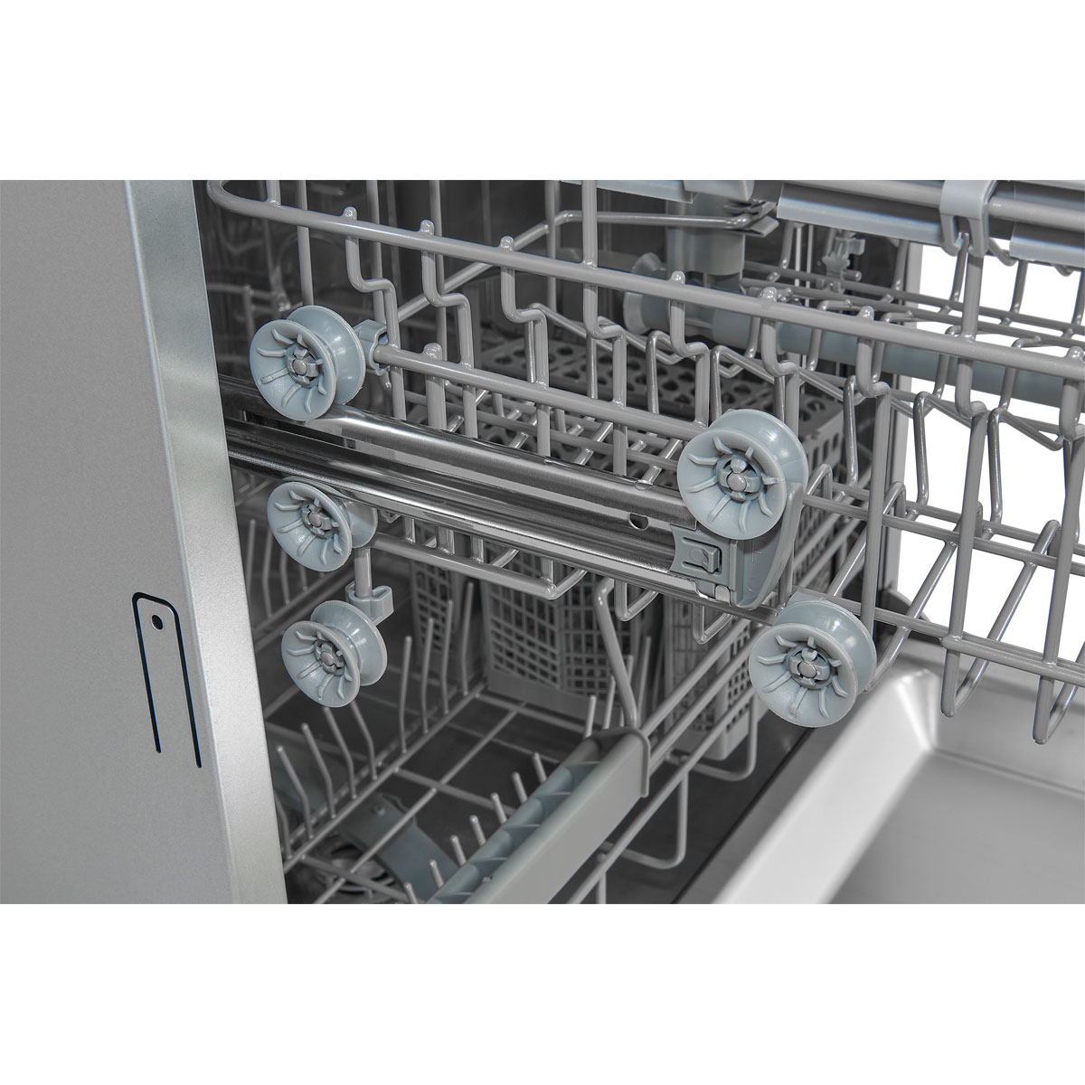 exquisit Einbau-Geschirrspüler EGSP2113-EB-030E inox teilintegriert Bild 8