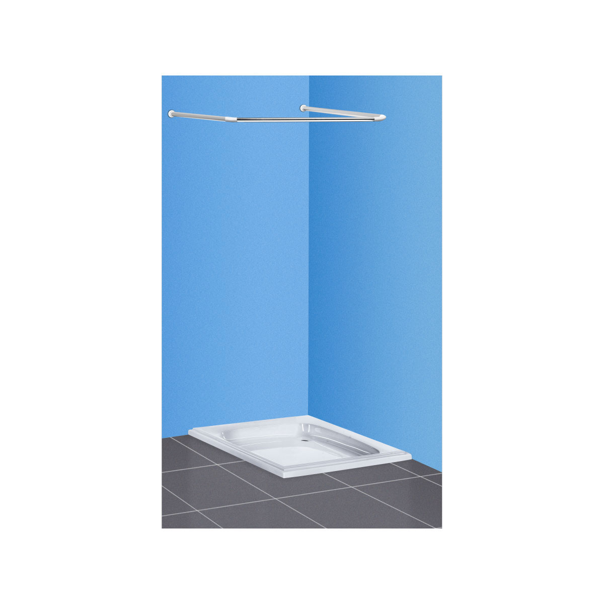 Basic  Duschgestänge 2 cm