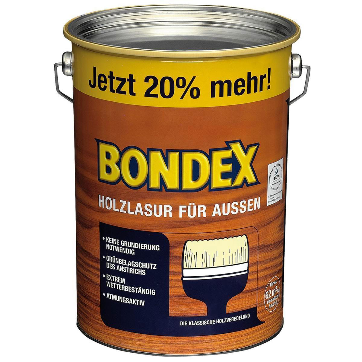 Bondex Holzlasur für Außen Oregon Pine 4,8 L Bild 1