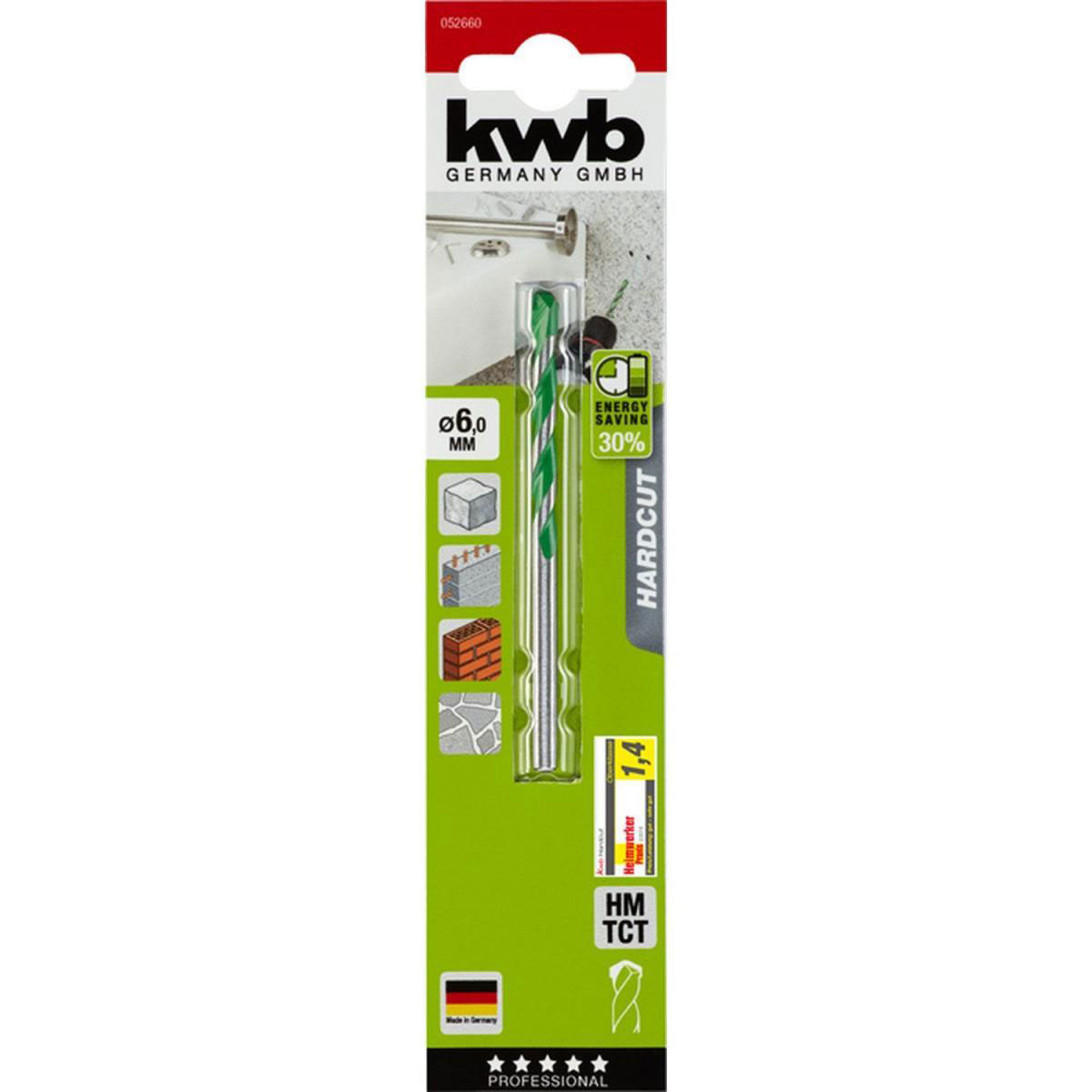 kwb  Granitbohrer Hardcut Durchmesser 6 mm Bild 2