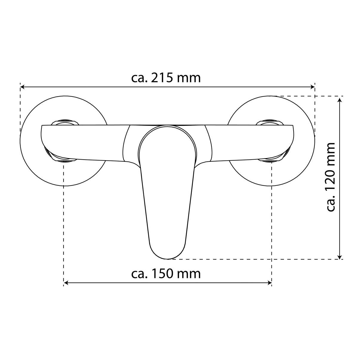 Eisl  Duscharmatur Claudio,chrom,Kartusche Bild 3