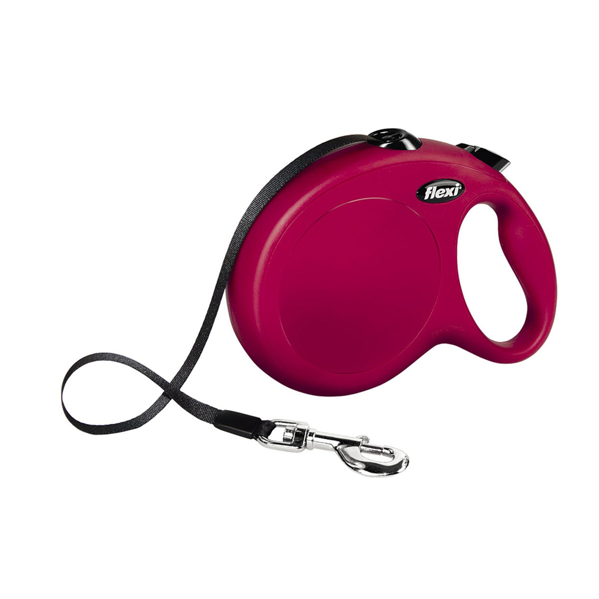 Flexi  Gurt-Leine New Classic rot L 8m