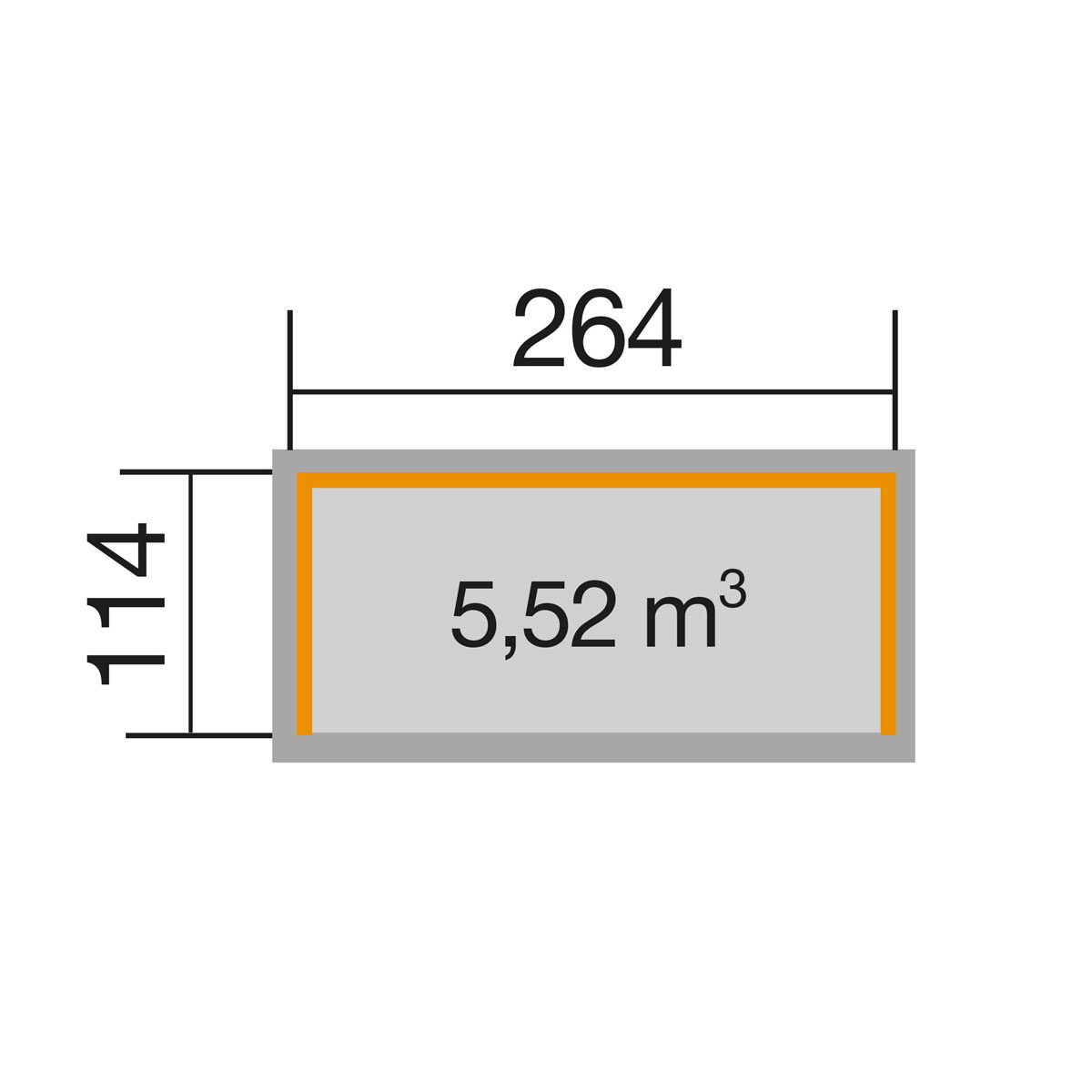 Brennholzlager 663 B Größe 2 Bild 5