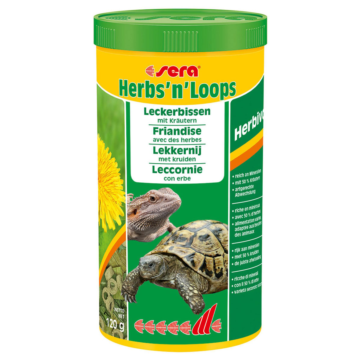 sera HerbsnLoops 1000 ml / 120 g