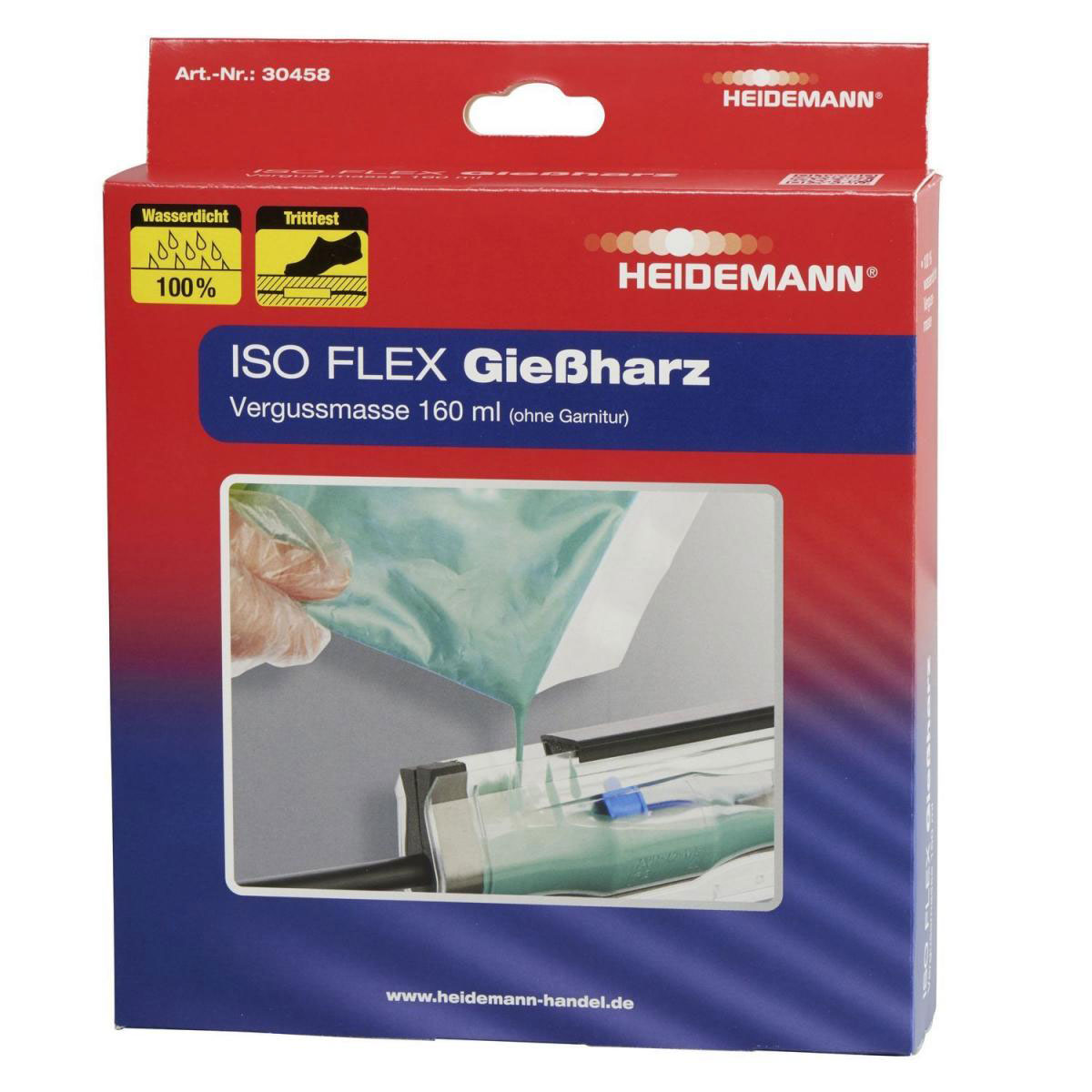 Kalthärtendes Gießharz 160 cm