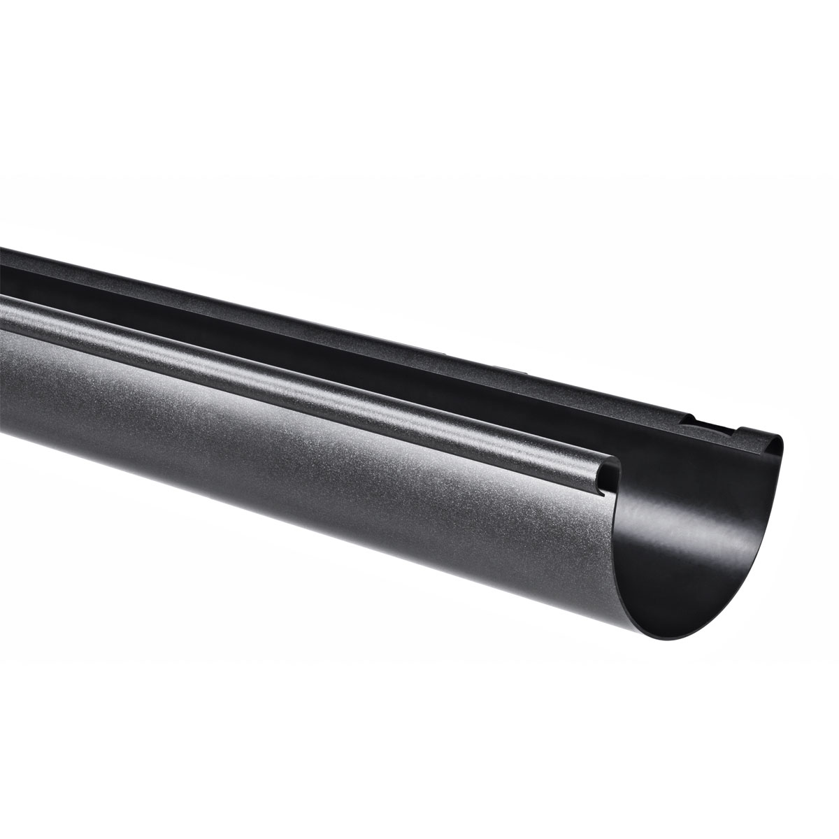 Dachrinne RG 75 2 m anthrazit metallic