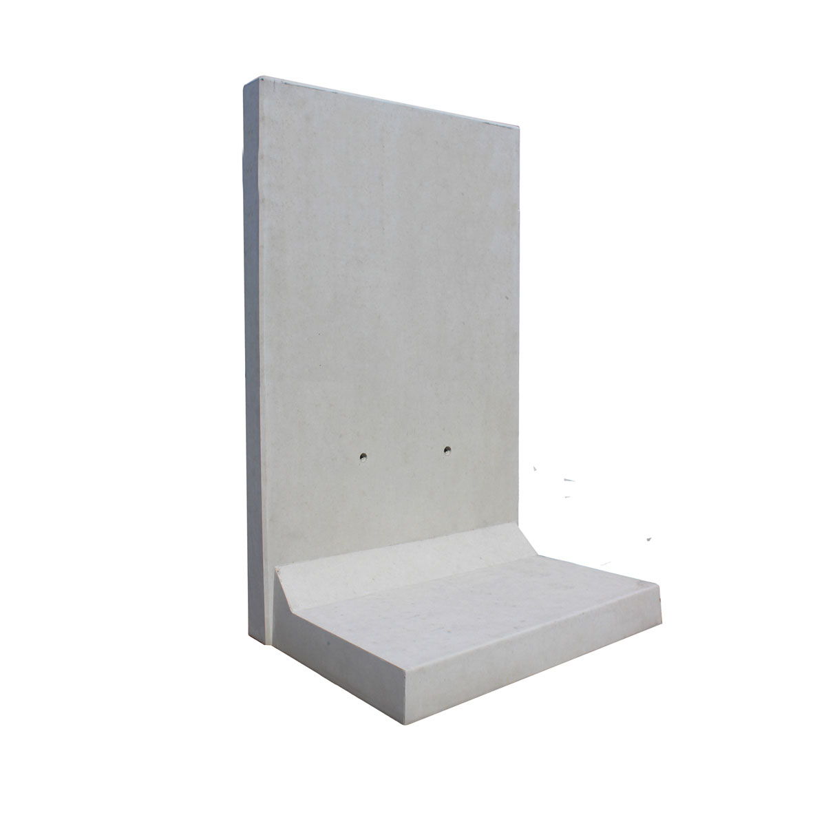 Diephaus  L-Stein bewehrt grau 205 x 100 x 115 x 12 cm