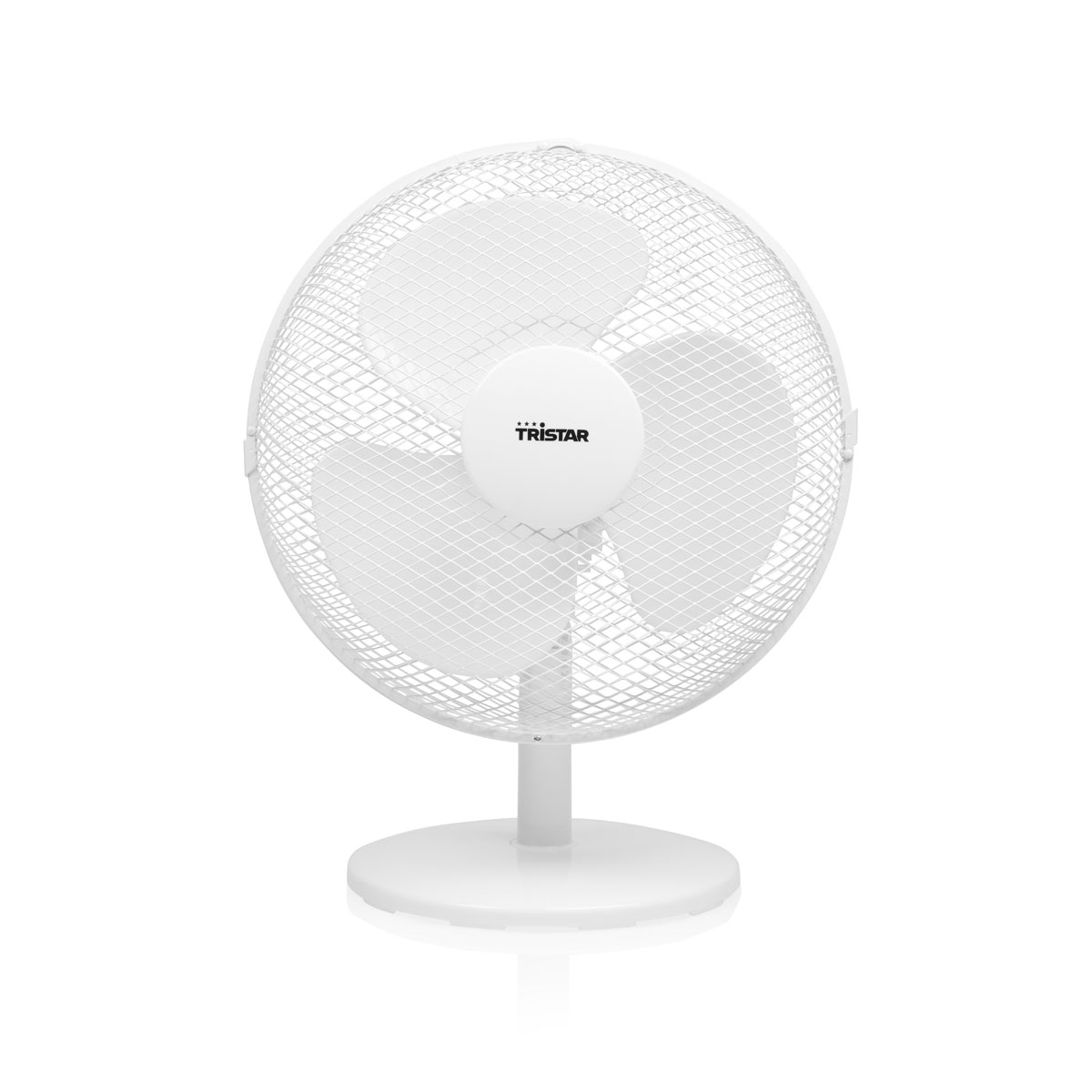 Tischventilator ⌀ 30 cm weiß Bild 1
