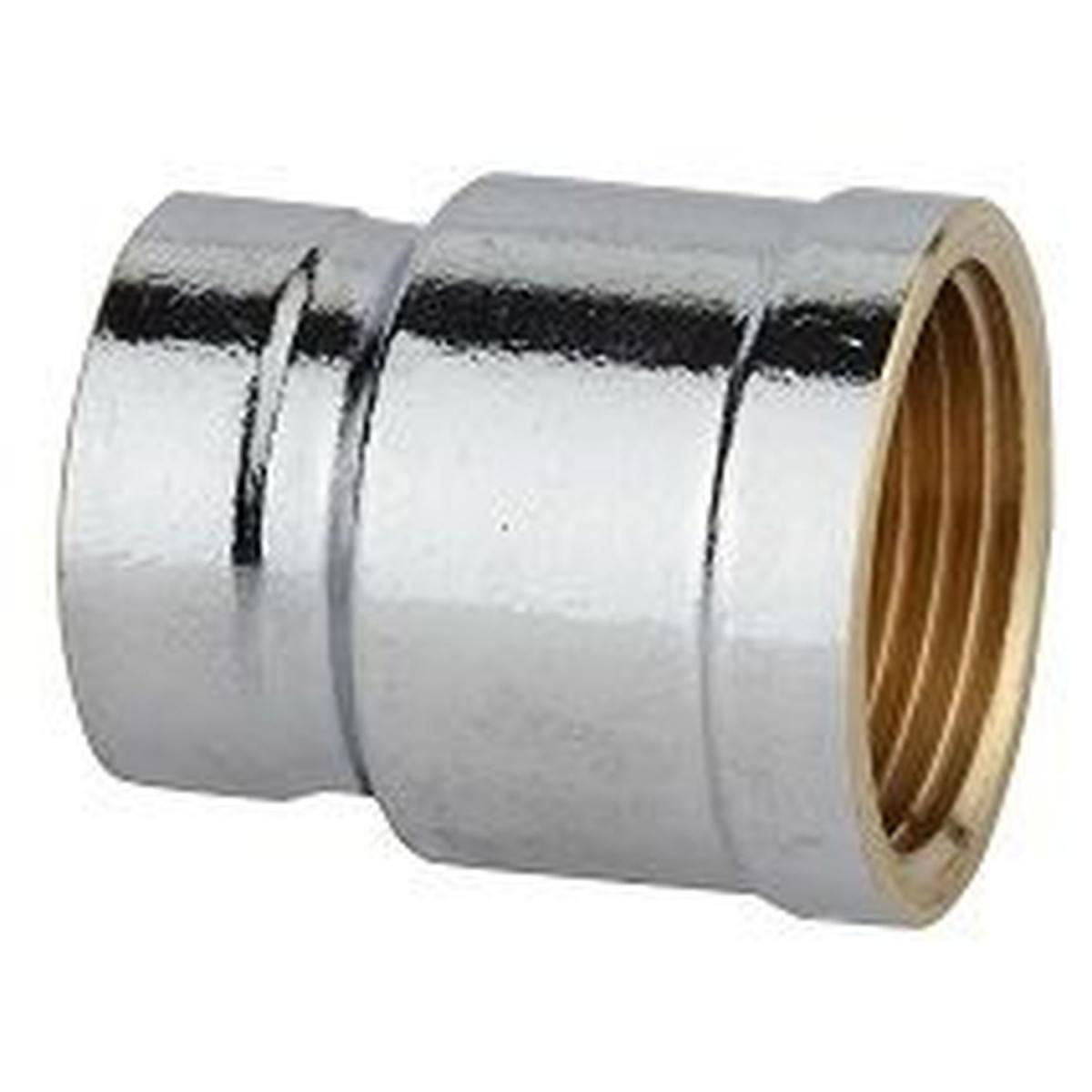 Kirchhoff Reduziermuffe ¾ IG x ½ IG verchromt