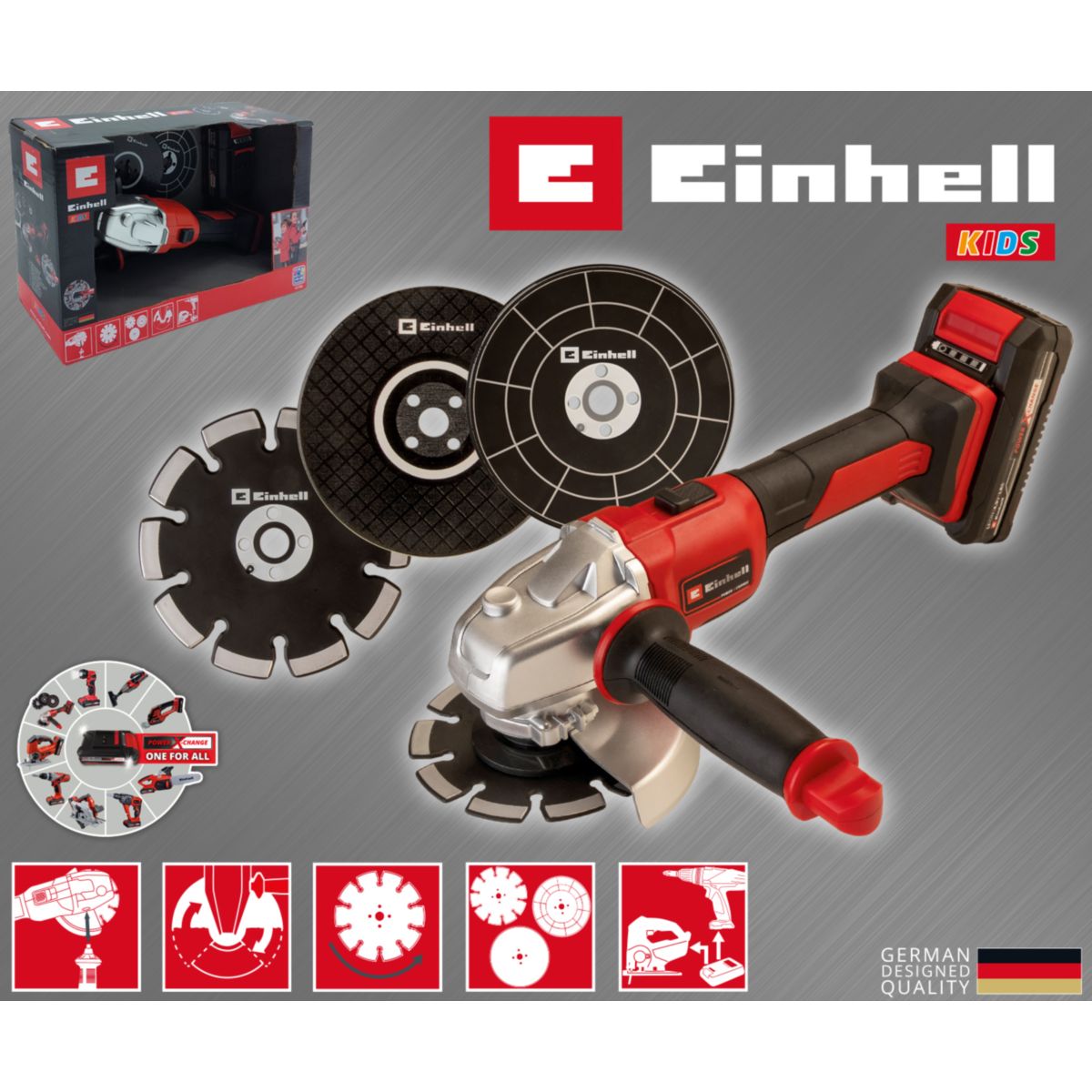 Einhell Kids Winkelschleifer Axxio Bild 4