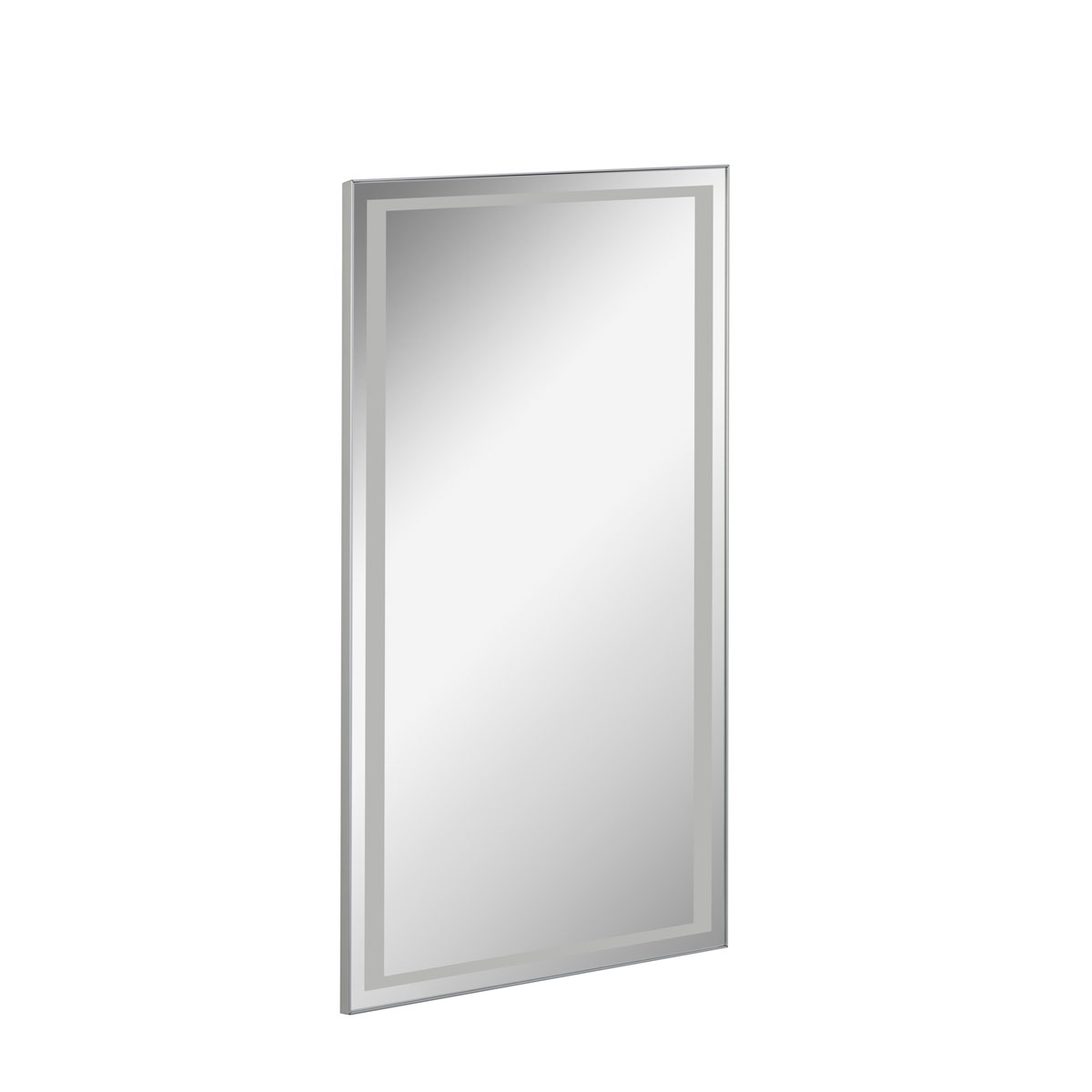 LED-Spiegel „Framelight“, 40,5x70,5x2,5, silber