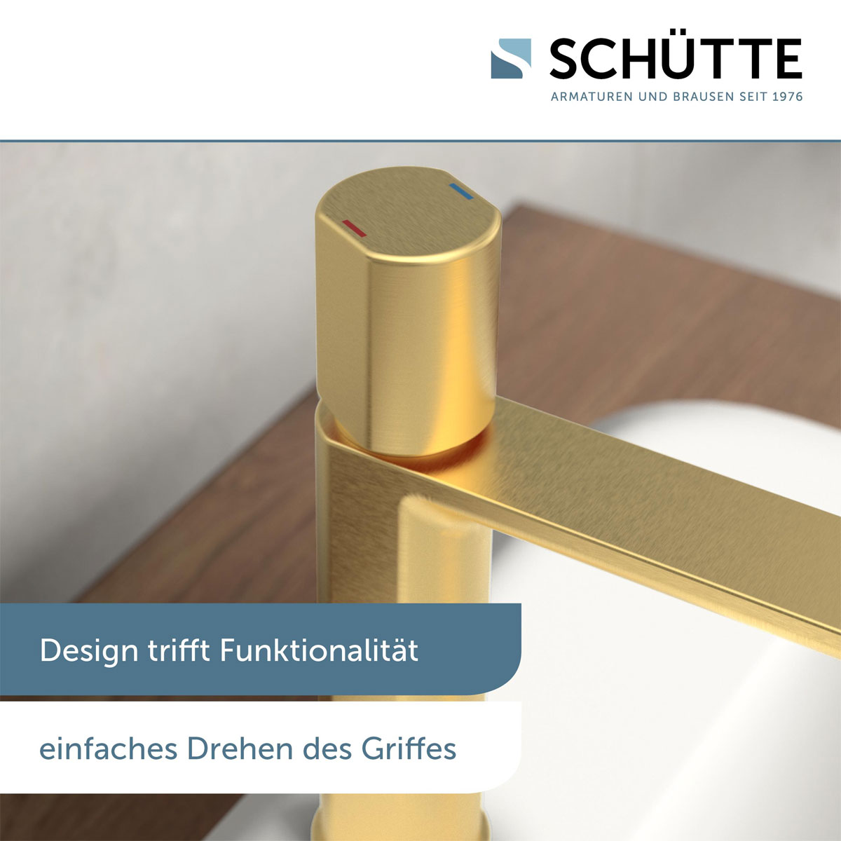 Schütte  WT-Armatur New York,gold,Kartusche mit Bild 8