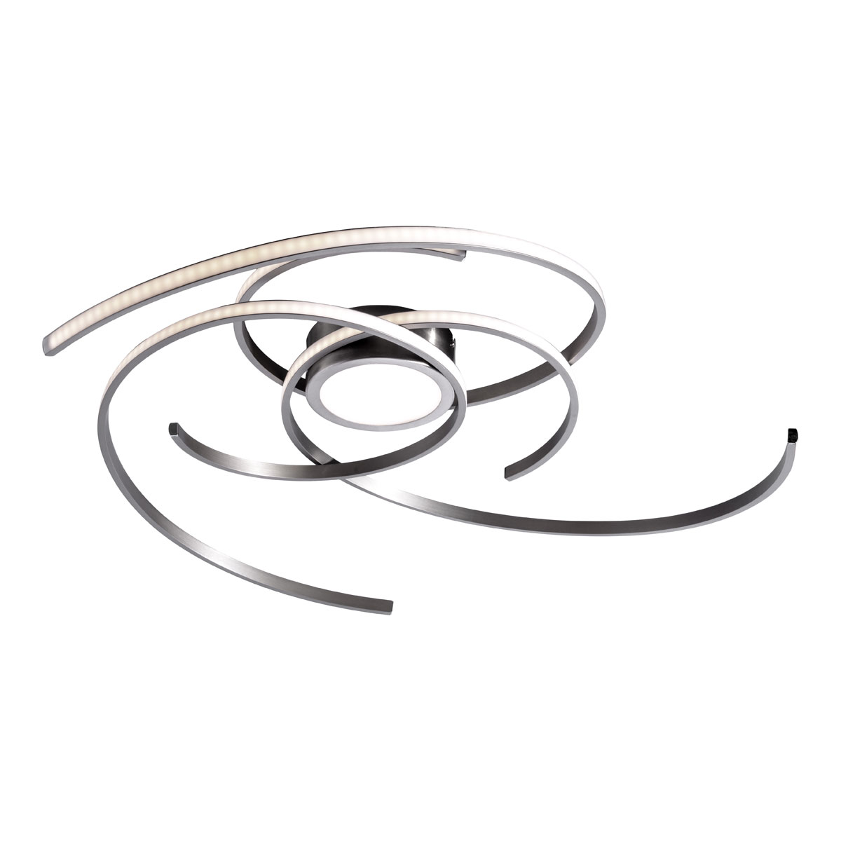 Naeve LED DL Radon Metall/KSstahl-blank LxBxH 75x75x6cm dimmbar Bild 10