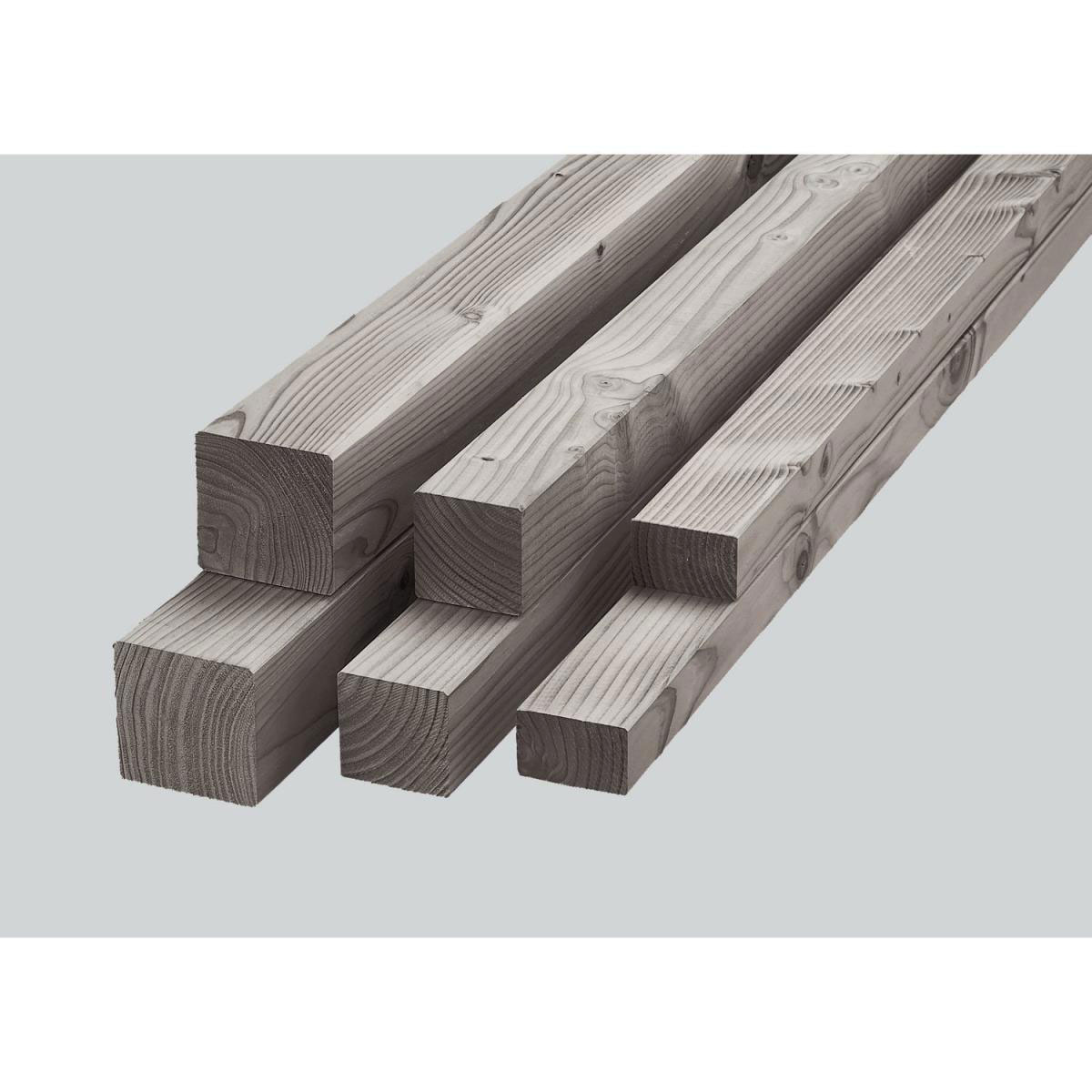 Rettenmeier Unterkonstruktion Kiefer grau 4,5 x 7 x 300 cm imprägniert