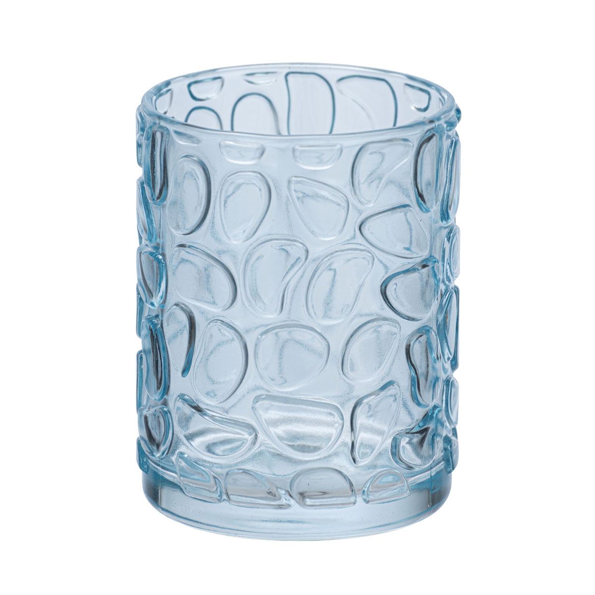 Wenko Zahnputzbecher Vetro blau Bild 2