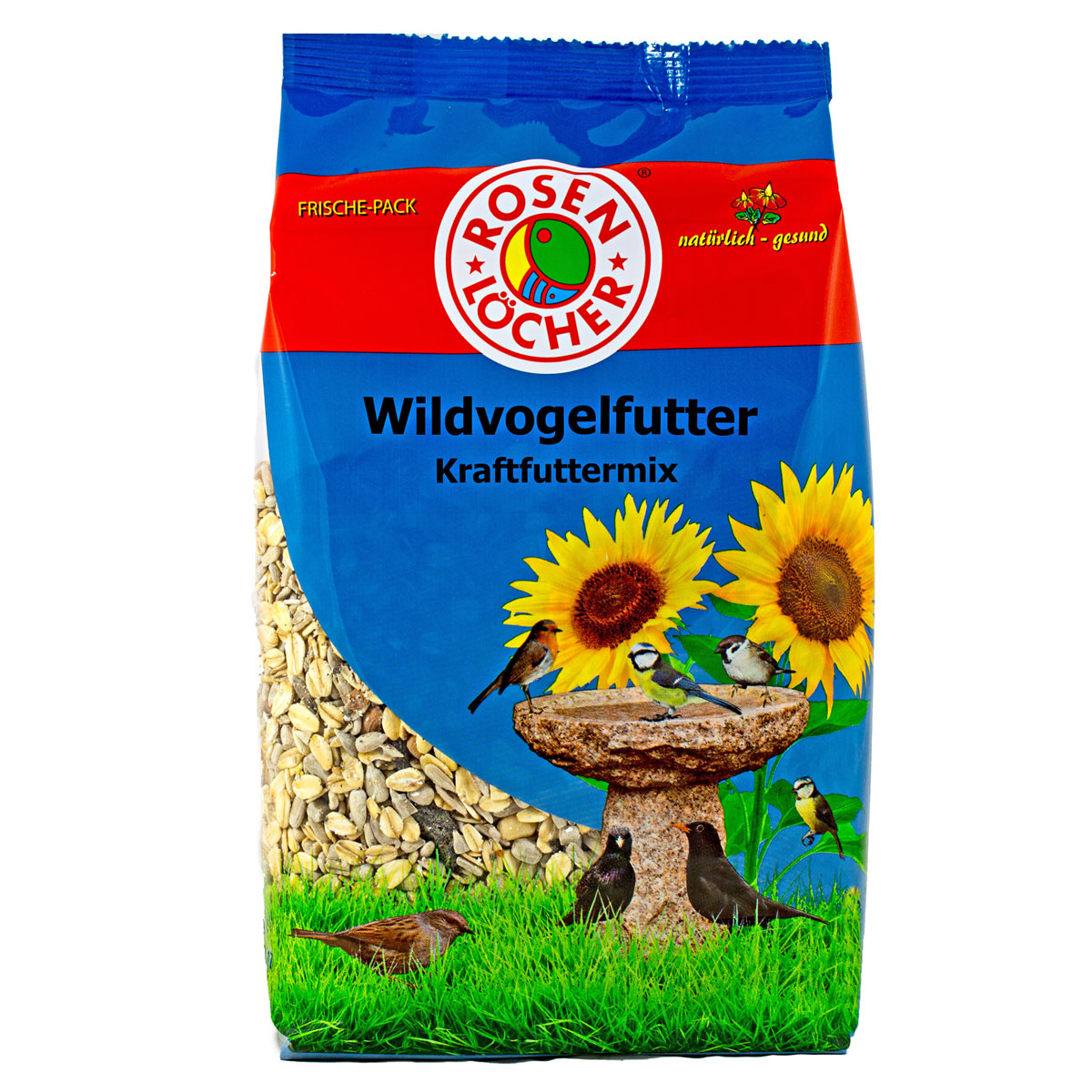 Rosenlöcher Wildvogelfutter Kraftfuttermix 750 g