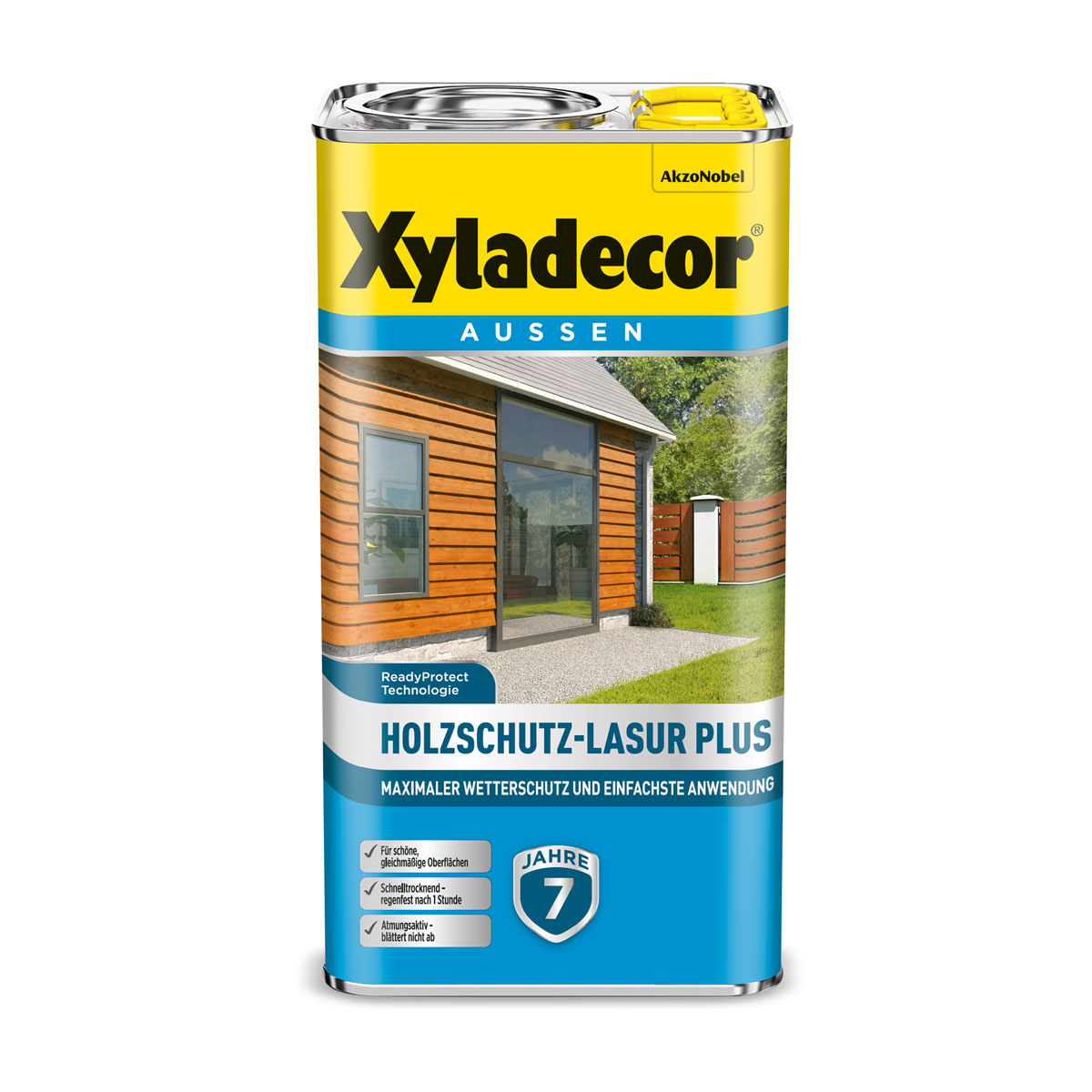 Xyladecor Holzschutz-Lasur Plus Palisander 4 L