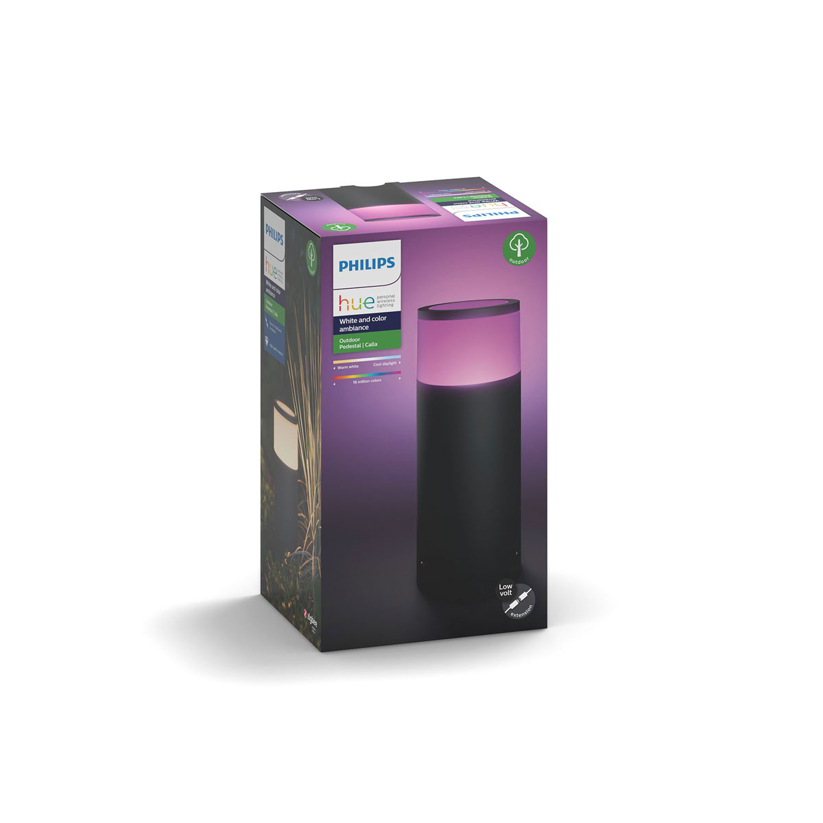 Philips Hue LED-Wegeleuchte Calla schwarz Bild 3