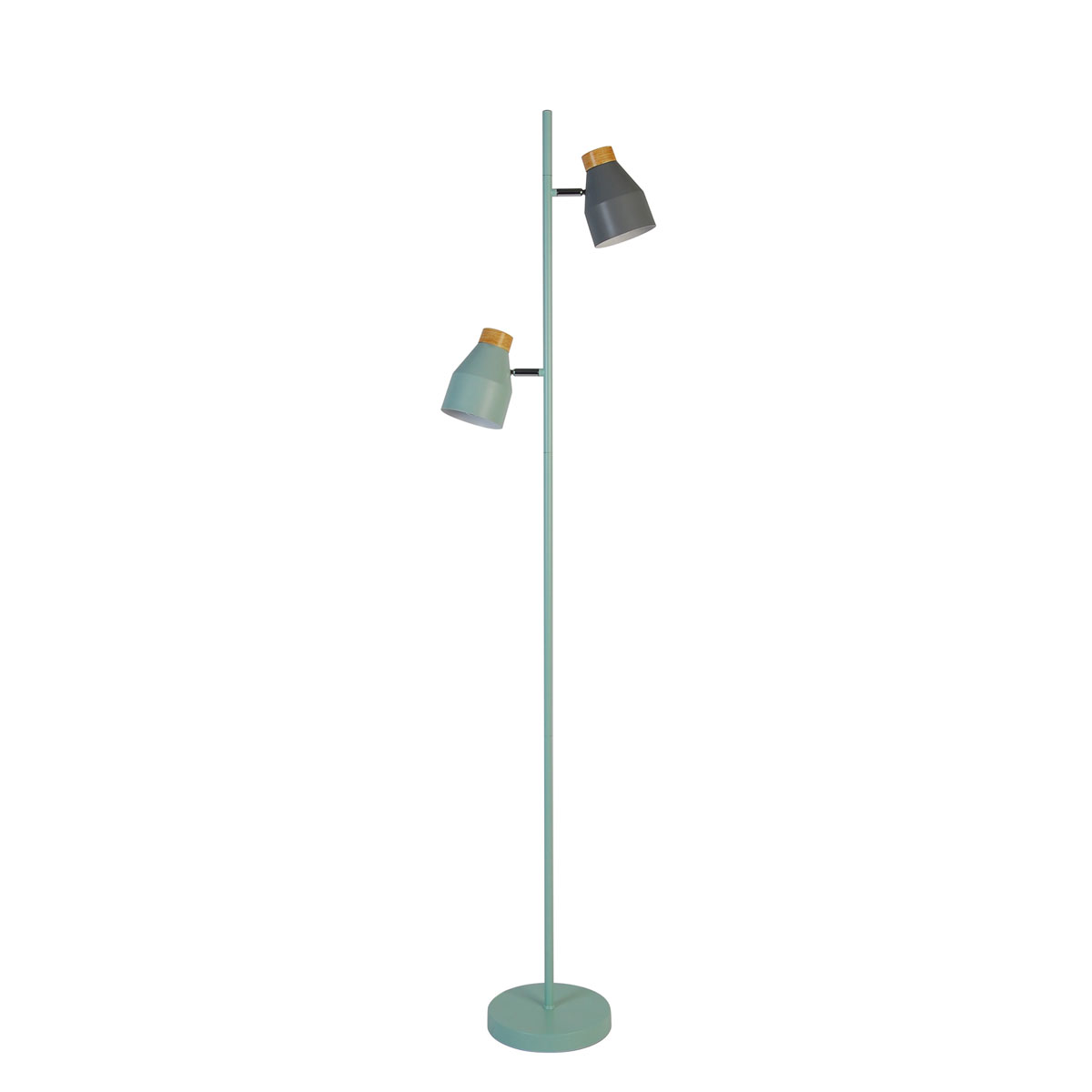 Flector Stehleuchte Lienna 40 Watt grau