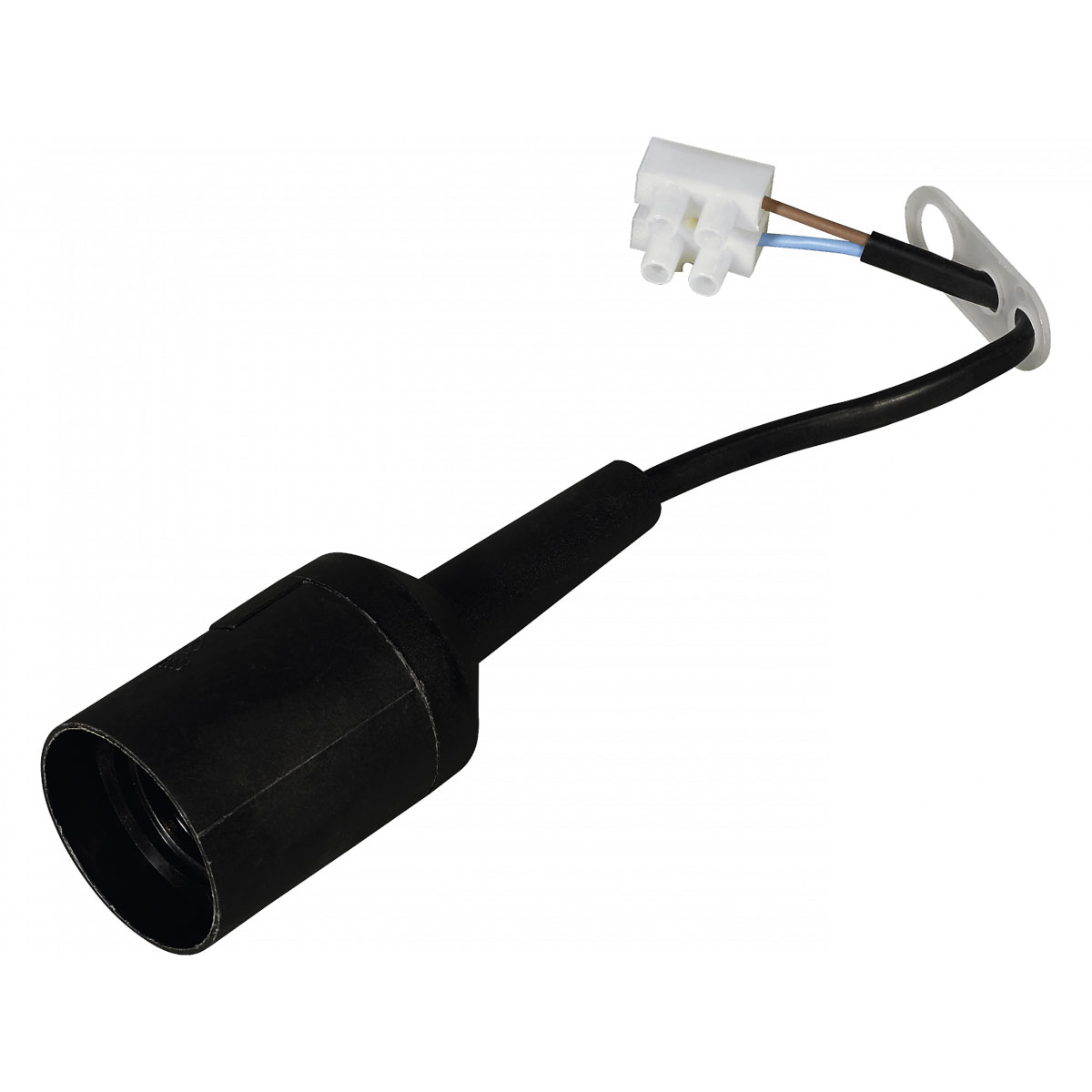 Basic Lampenfassung E27 schwarz