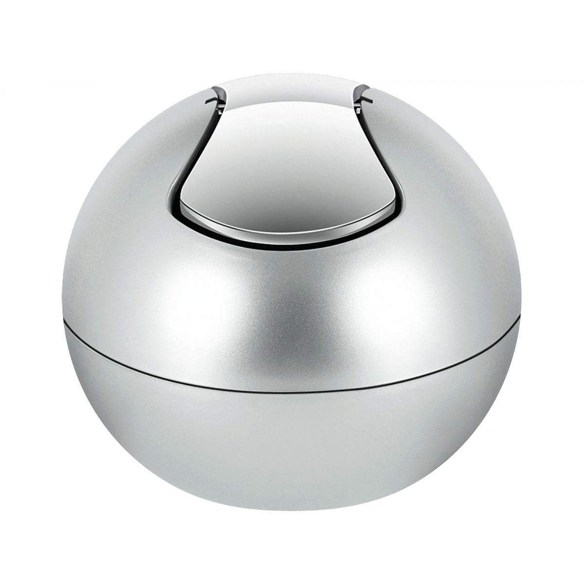 Kosmetikeimer Bowl matt silver