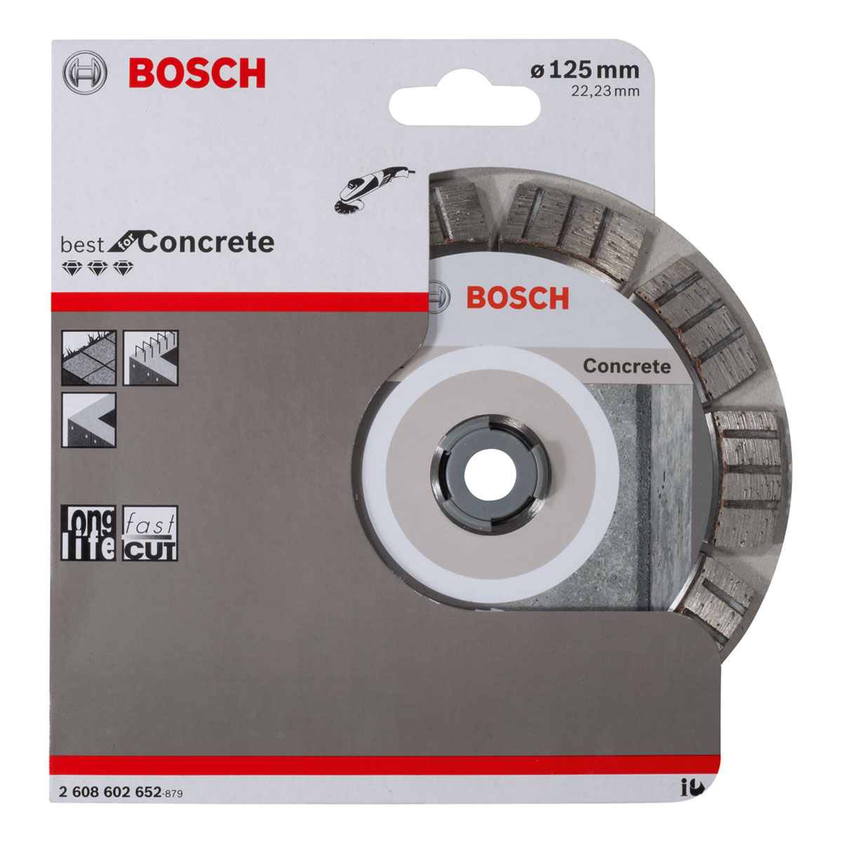 Bosch Professional  Diamanttrennscheibe Best for Concrete 125 x 22,23 x 2,2 x 12 mm Bild 2