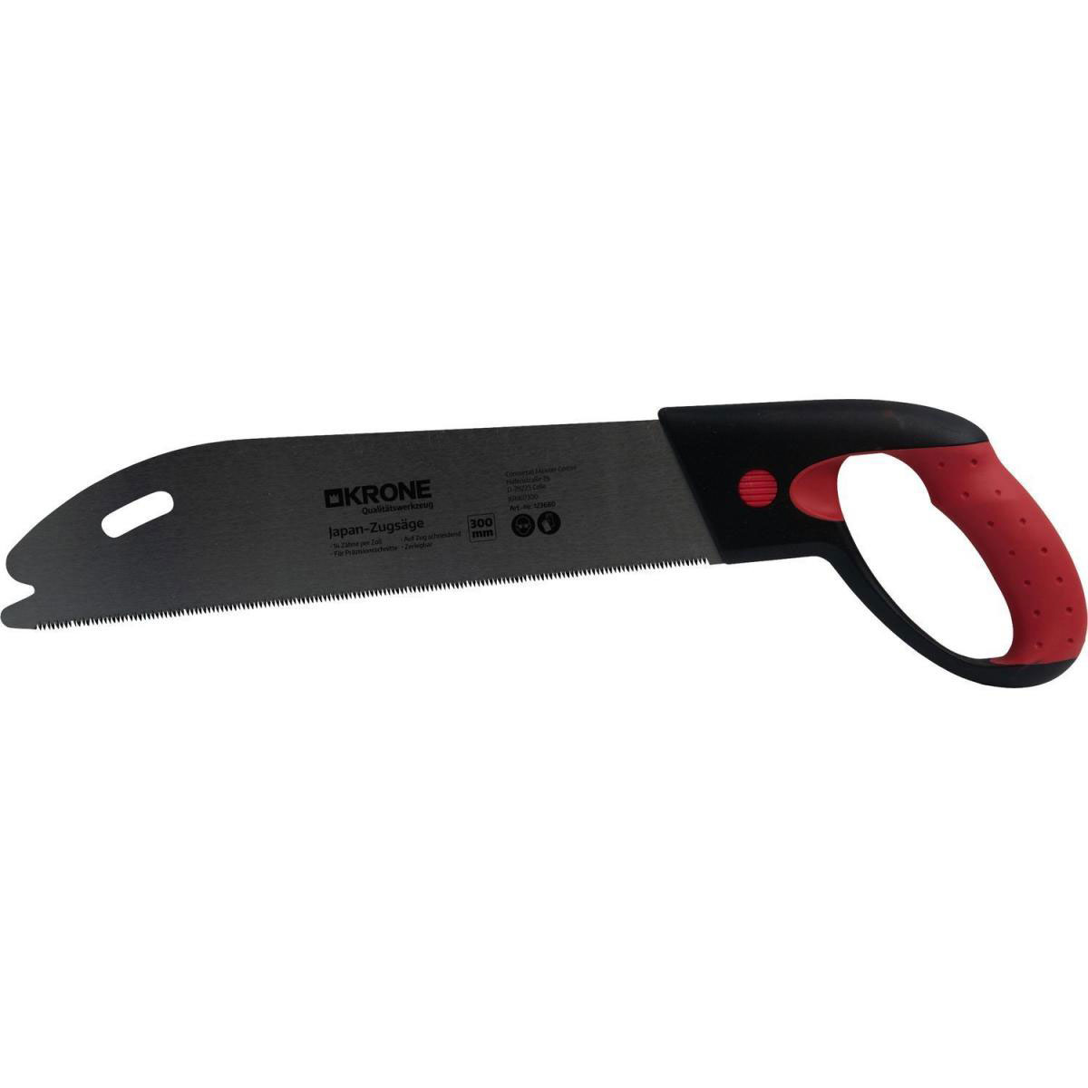 Krone Japan-Zugsäge mit D-Griff 30 cm