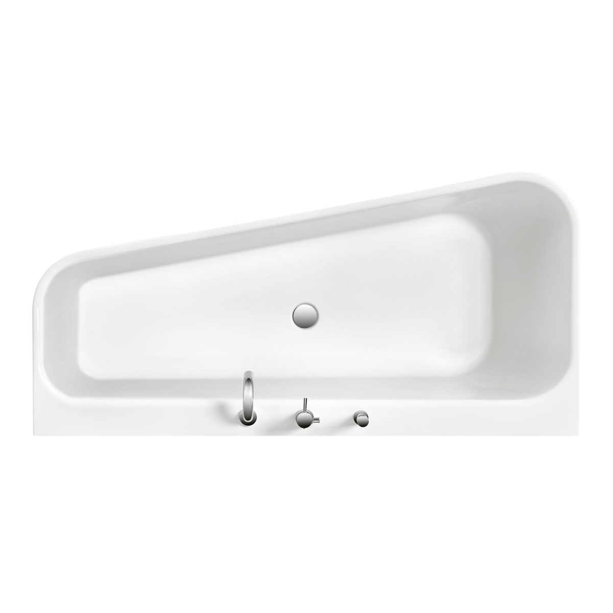 Ottofond Badewanne Pino 155 x 75 cm Ausführung rechts Wannenrandarmatur S3000 Bild 1