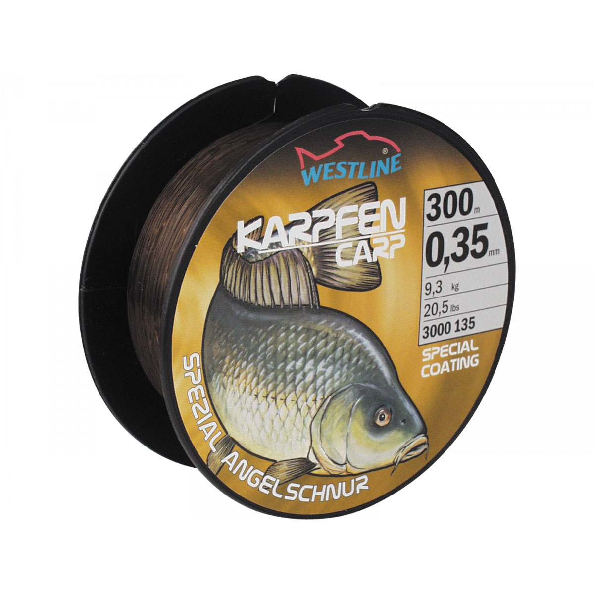 westline Zielfischschnur Karpfen 0,25 500m
