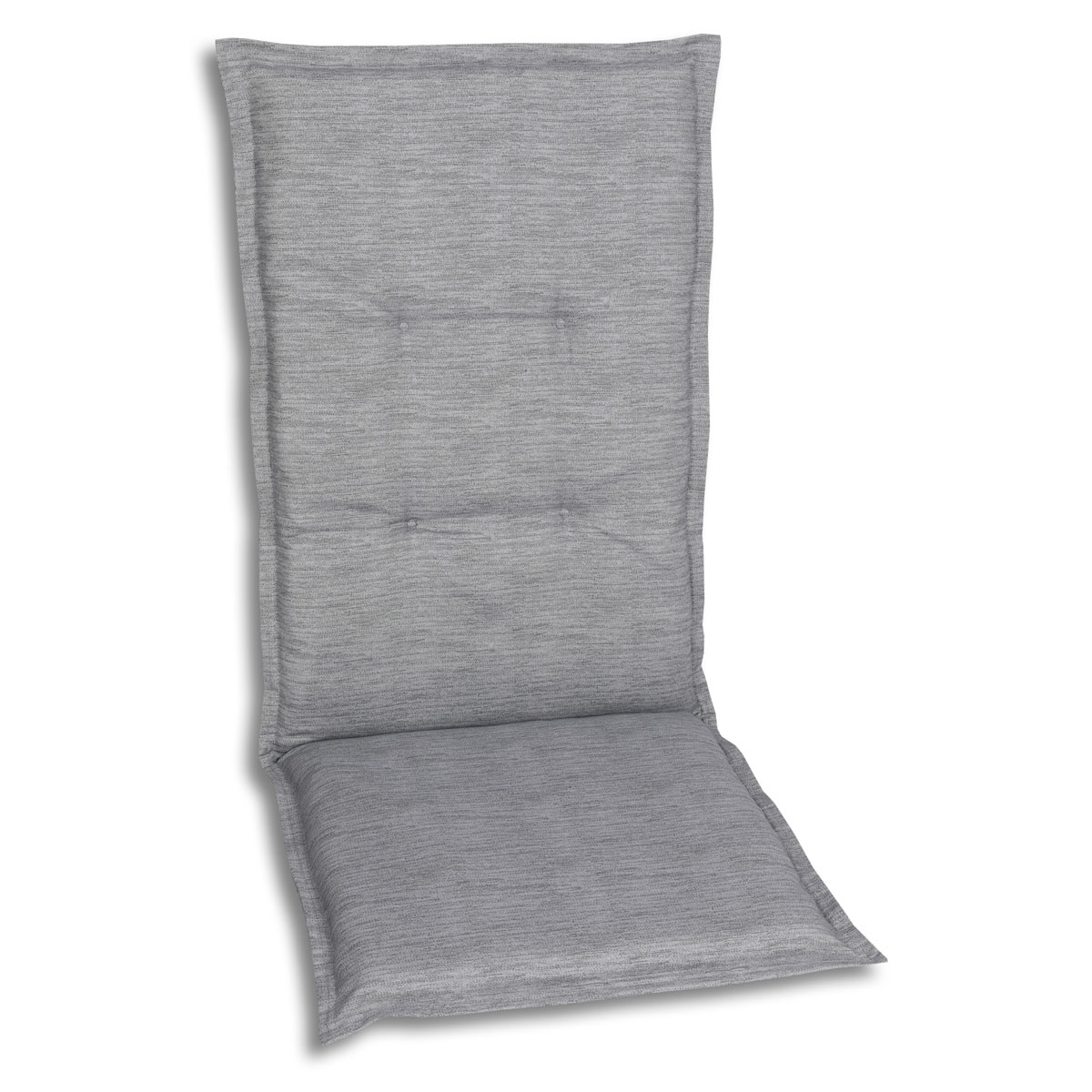 Haveson Sitzauflage Hochlehner 118x48x4cm hellgrau