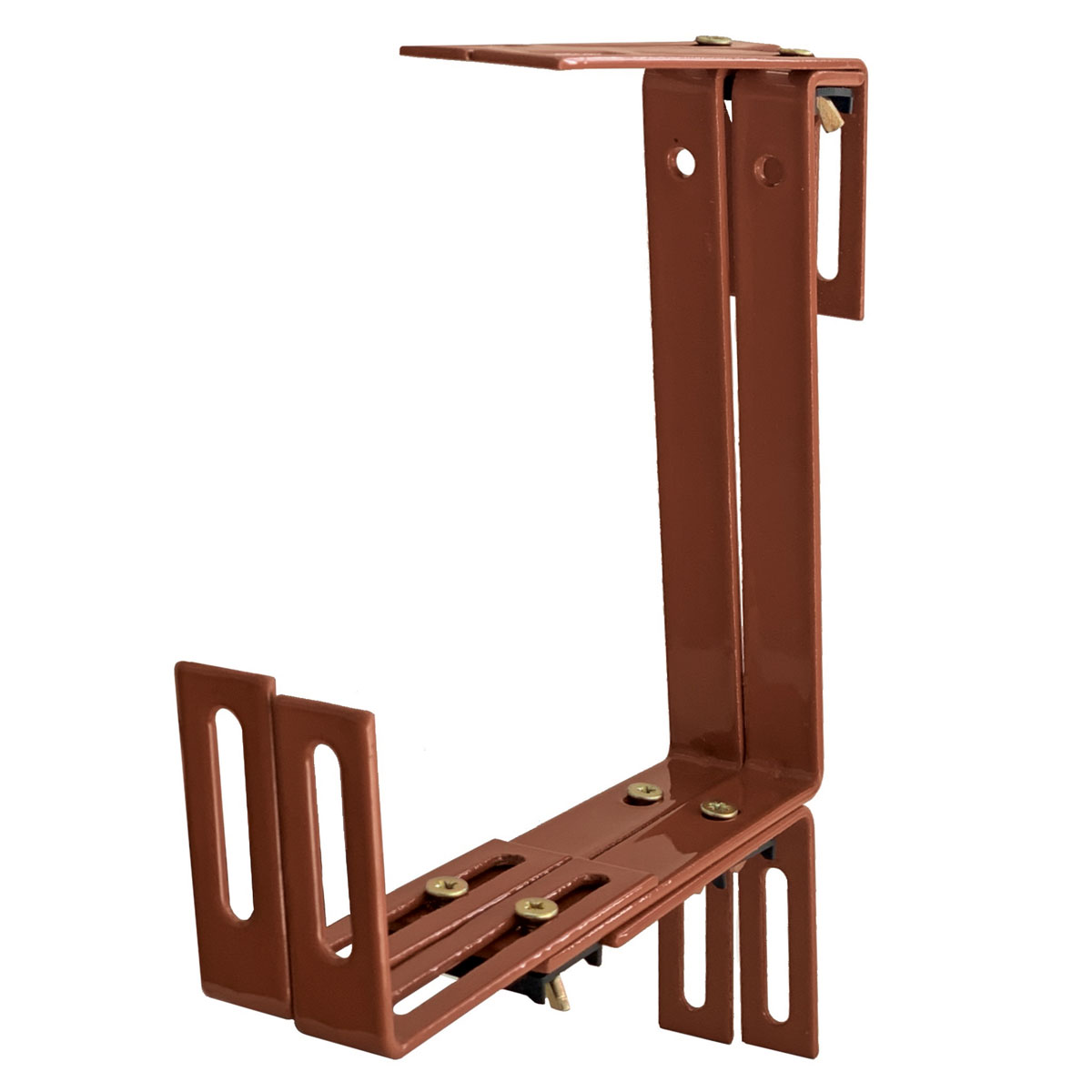 Haveson Balkonkastenhalter 2er Set terracotta