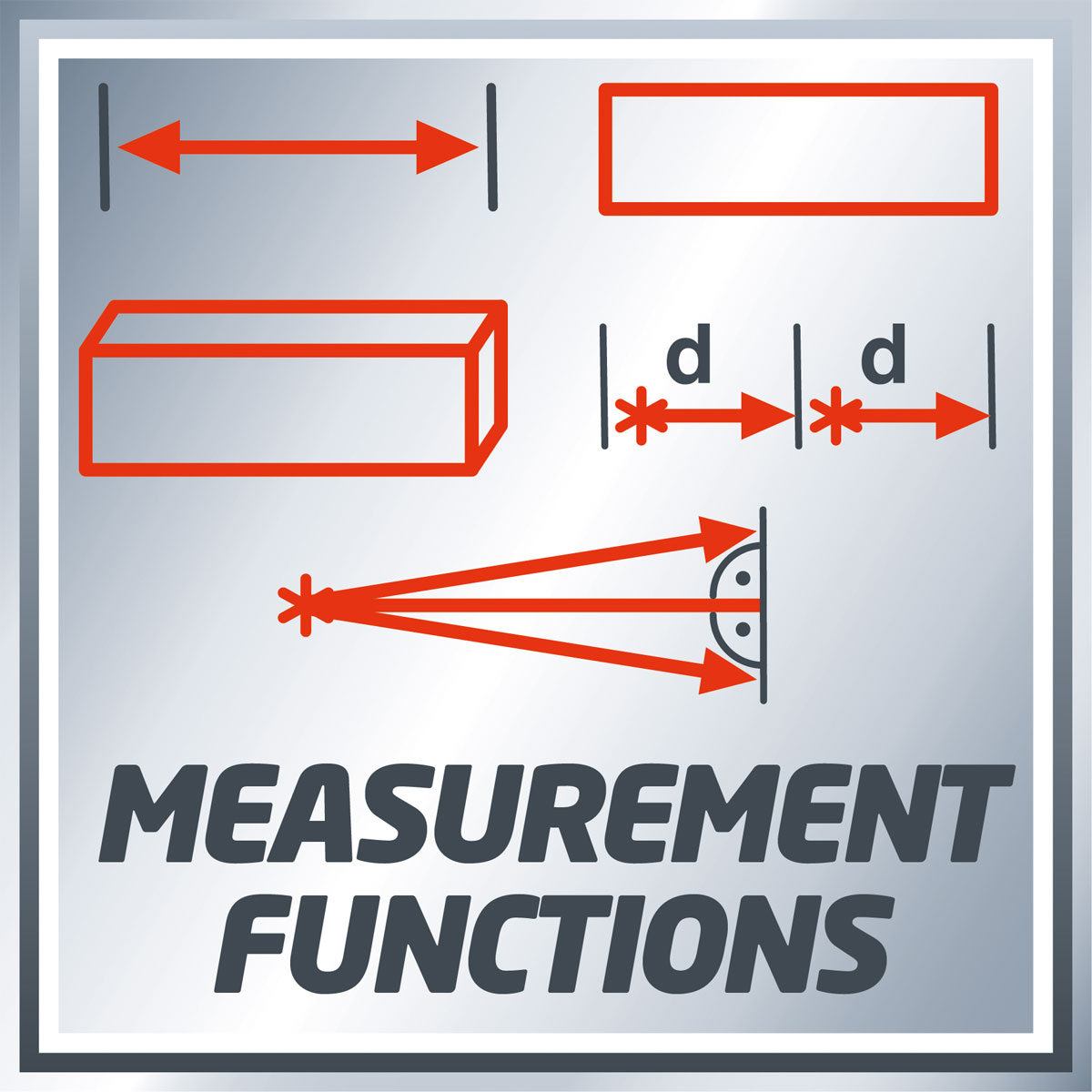 Einhell Laser-Distanzmesser TC-LD 50 Bild 8