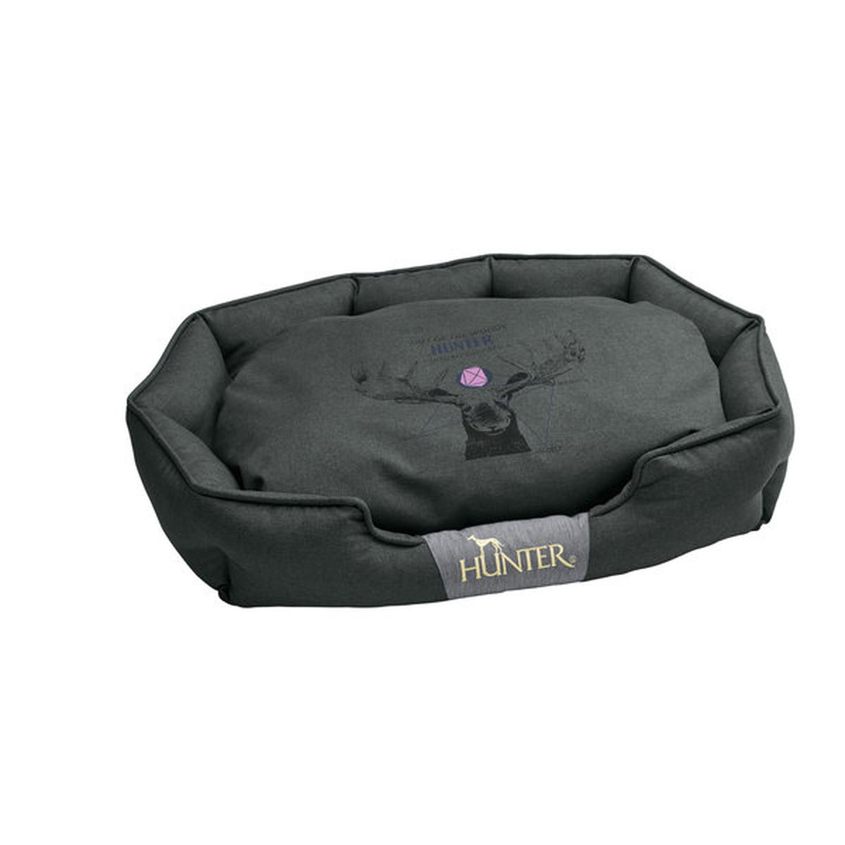 Hunter  Hundesofa Nivala grau 70 x 50