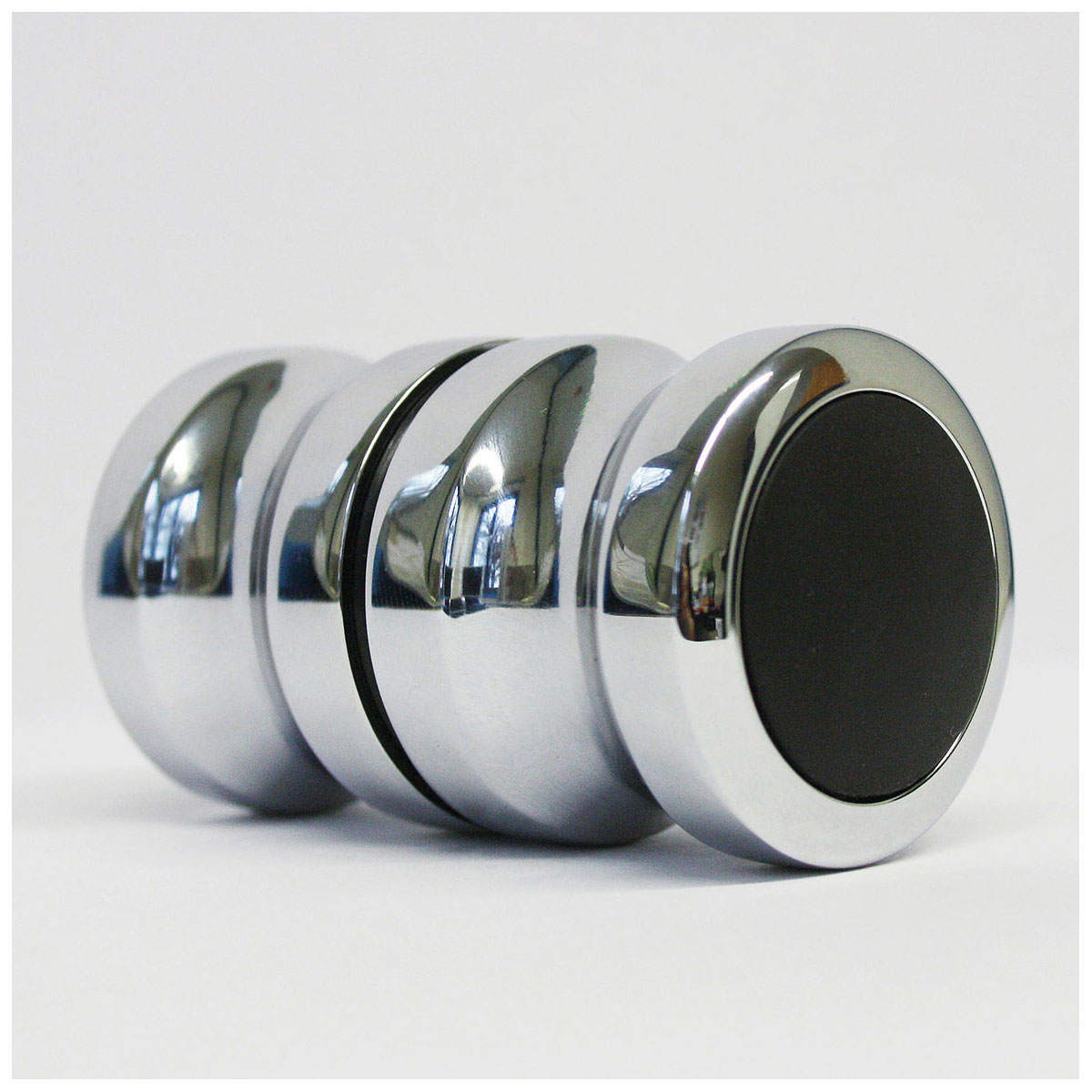 Breuer  Drehtür Elana 6 für Nische Anschlag links schwarz matt Terrazzo 800 mm Bild 3