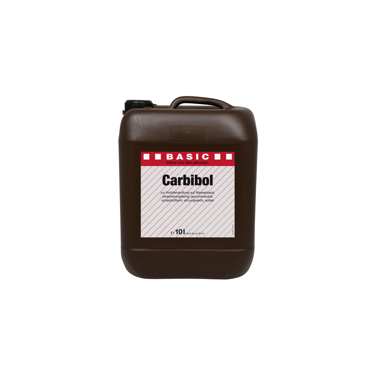 Basic Holzschutzlasur Carbibol 10 L