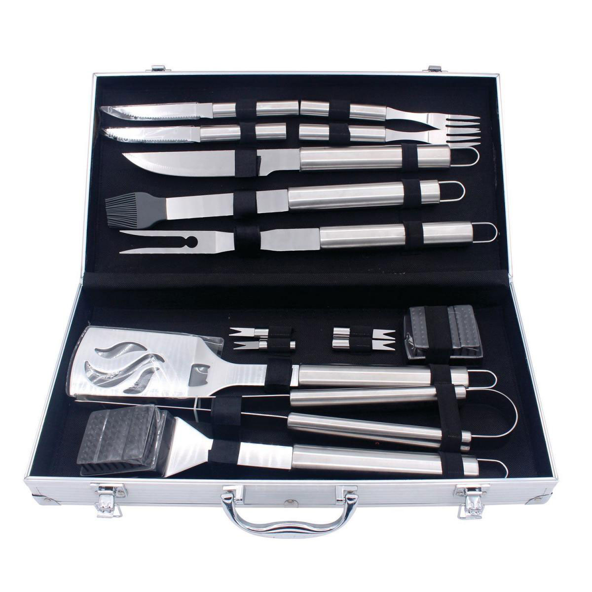 Rothmann Grill-Set 16-teilig im Koffer
