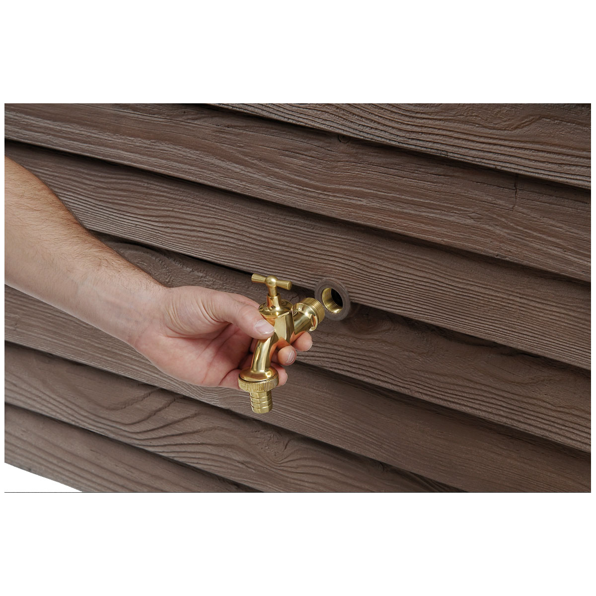 Garantia Wandtank Woody dunkelbraun 350 L Bild 3