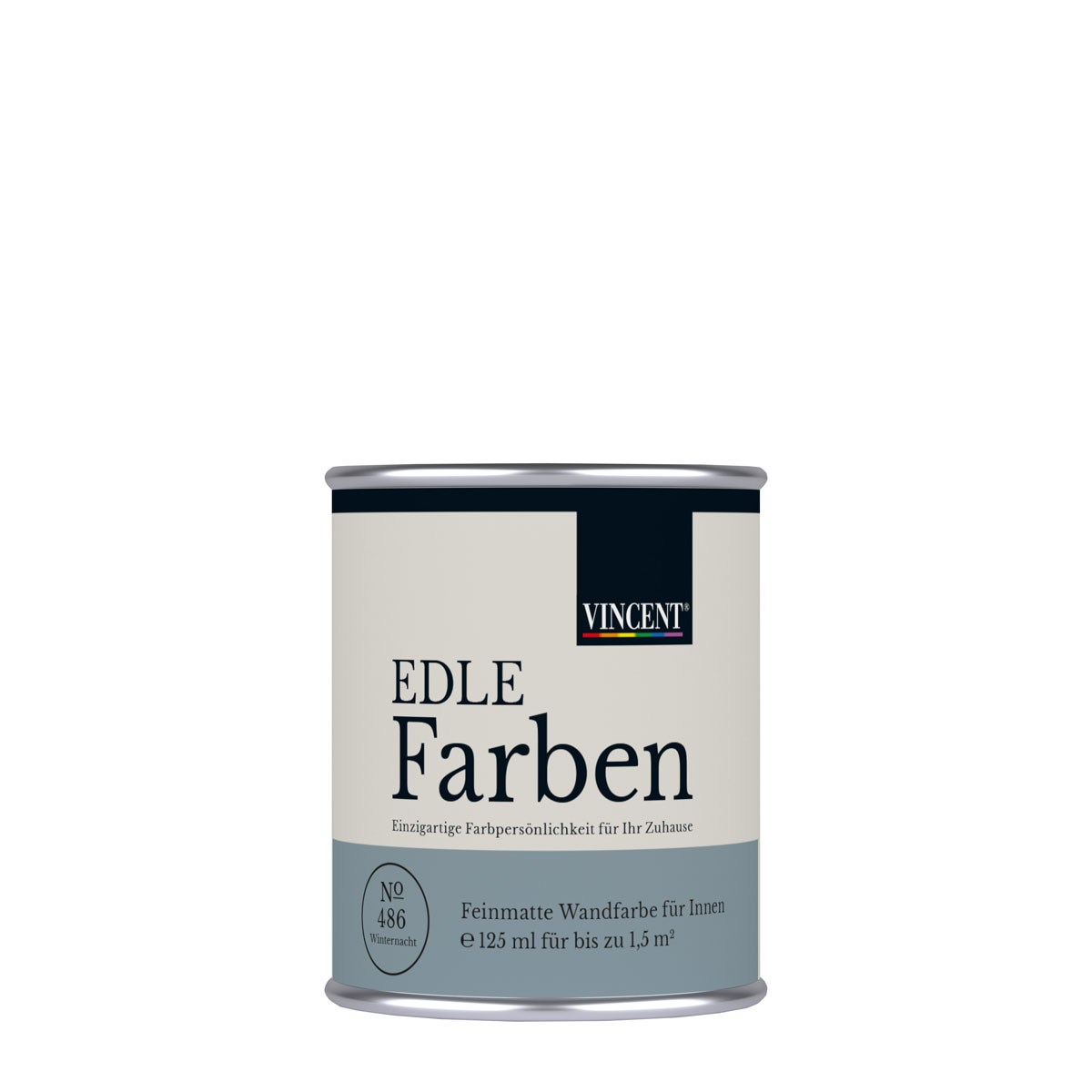 Vincent  Wandfarbe EDLE Farben Winternacht matt 0,125 L