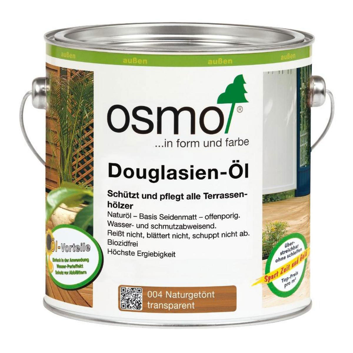 Osmo Douglasien-Öl Naturgetönt 2,5 L
